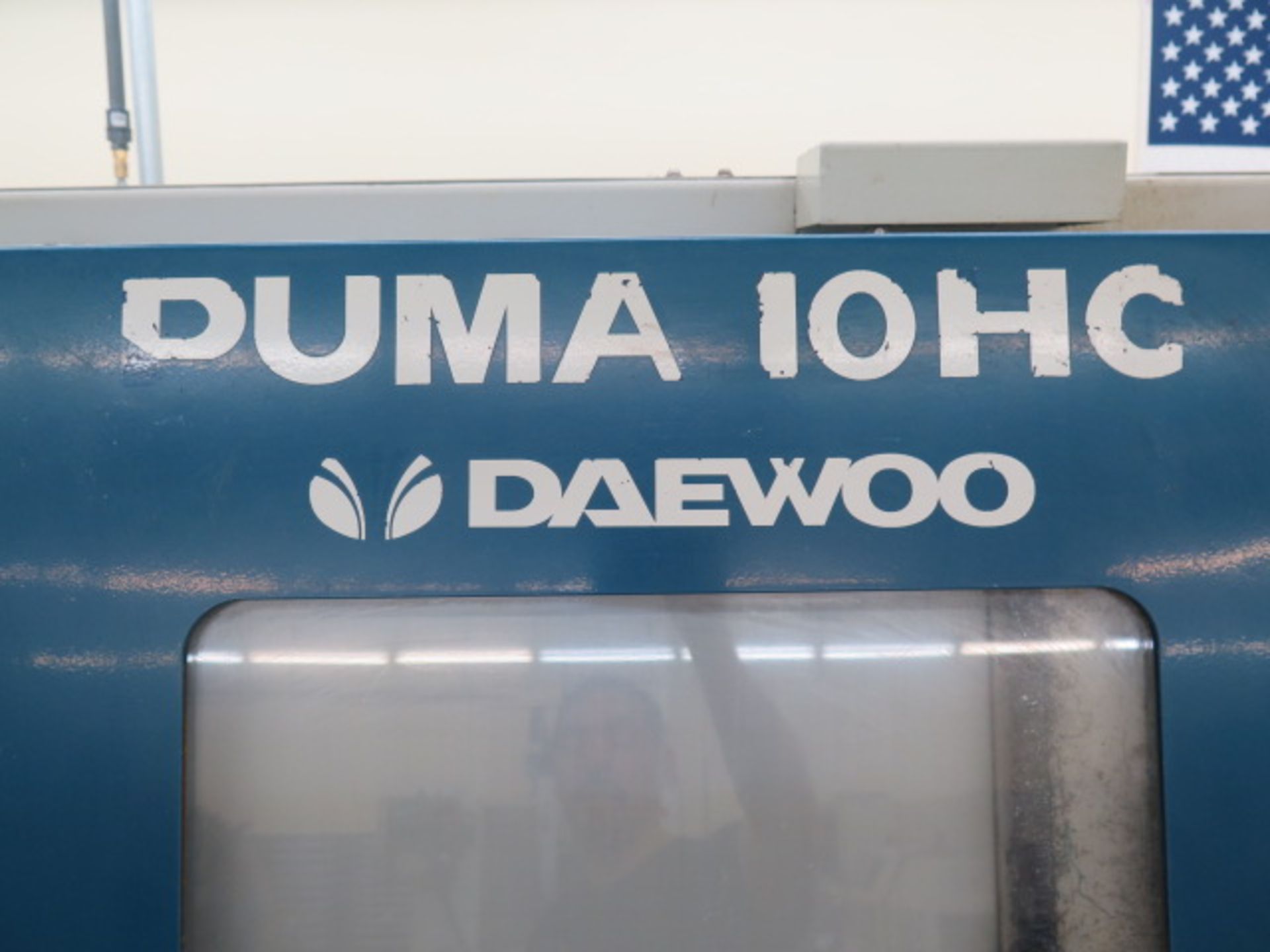 1996 Daewoo PUMA10HC CNC Turning Center s/n PH100607 w/ Fanuc Series 0-T Controls, Tool Presetter, - Image 9 of 10