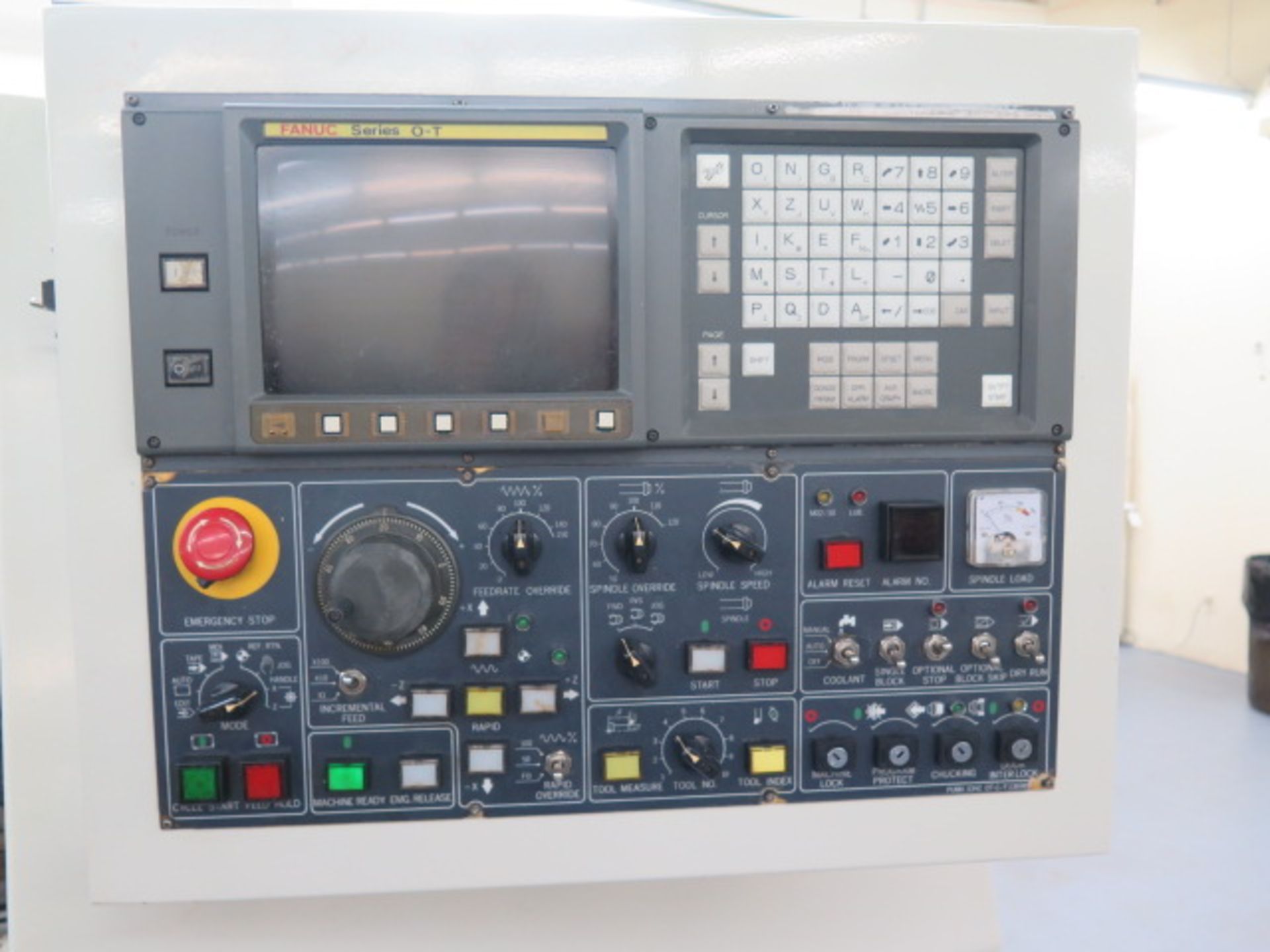 1996 Daewoo PUMA10HC CNC Turning Center s/n PH100607 w/ Fanuc Series 0-T Controls, Tool Presetter, - Image 8 of 10