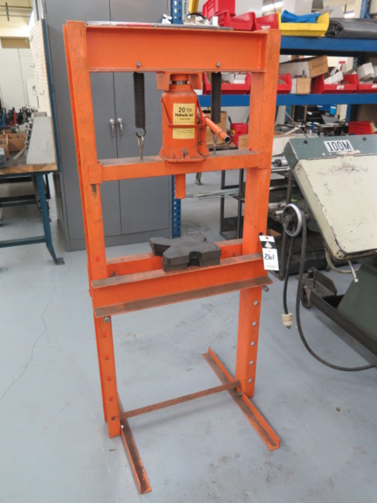 Central Hydraulics 20 Ton Hydraulic H-Frame Press