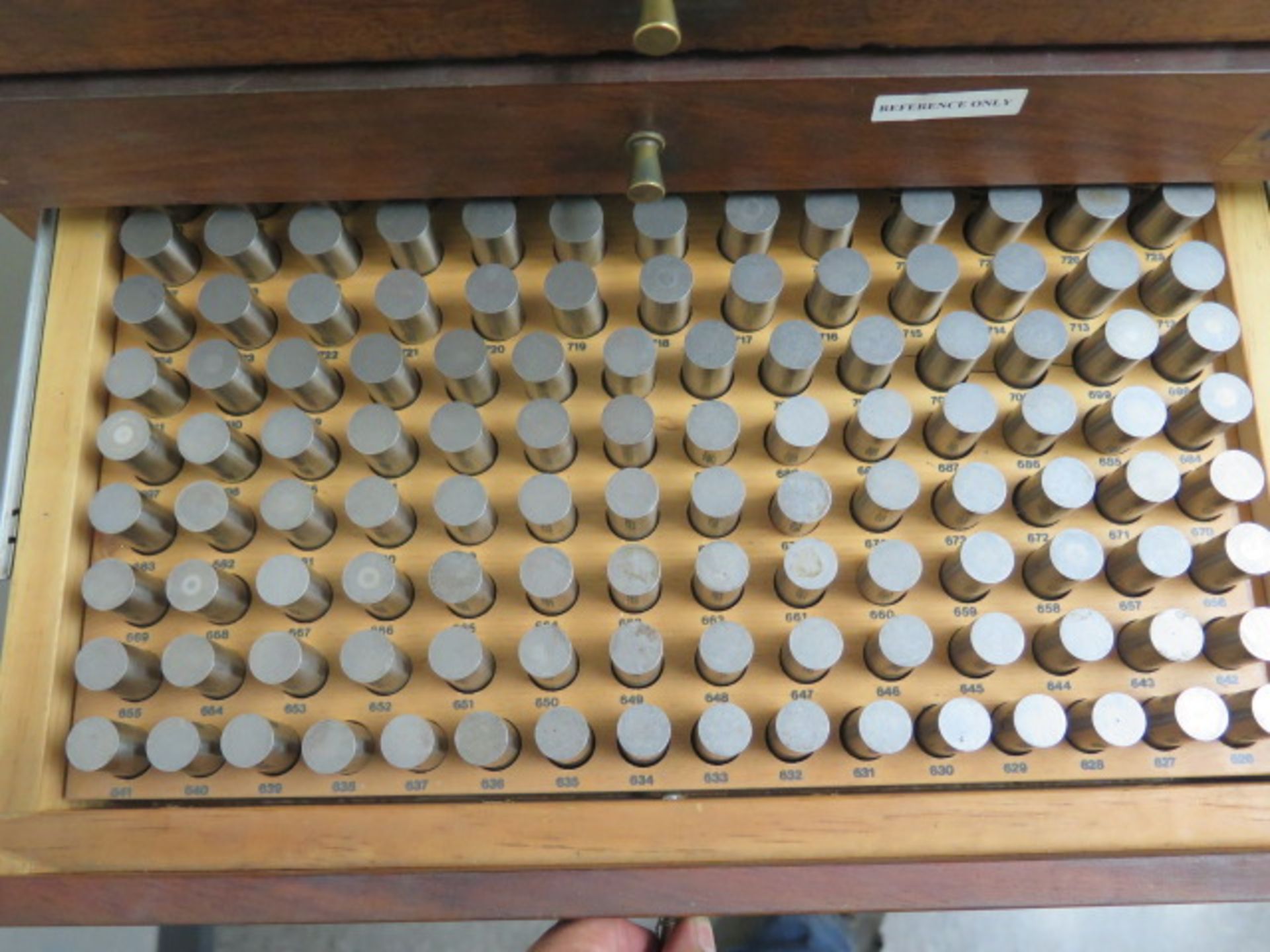 Meyer Pin Gage Cabinet .061"-.750" - Image 5 of 5