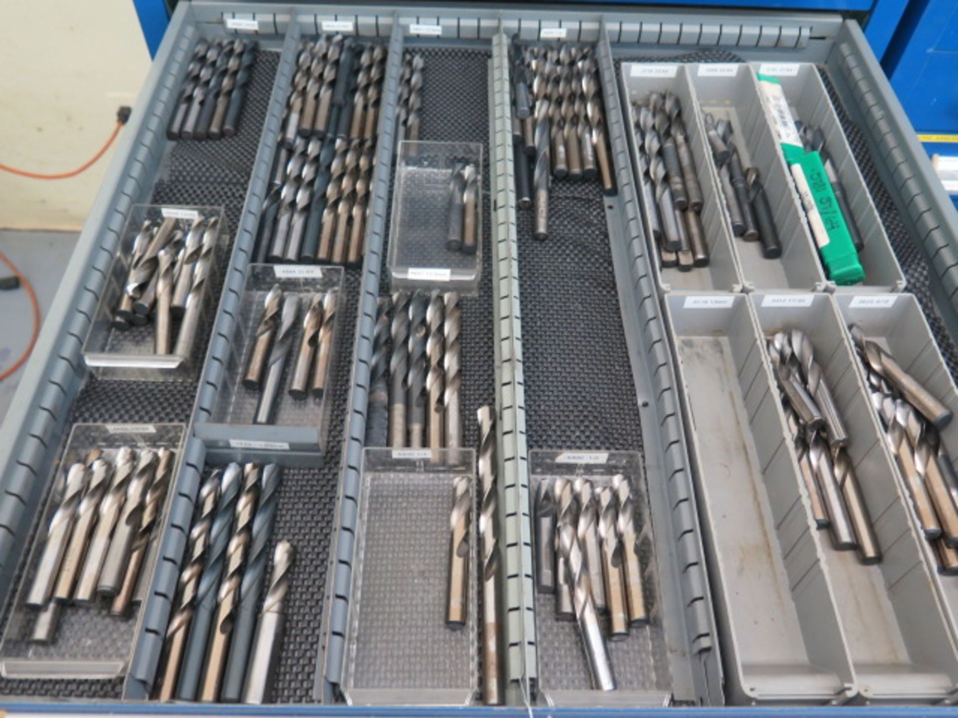 15-Drawer Rolling Tooling Cabinet w/ Drills - Image 5 of 9