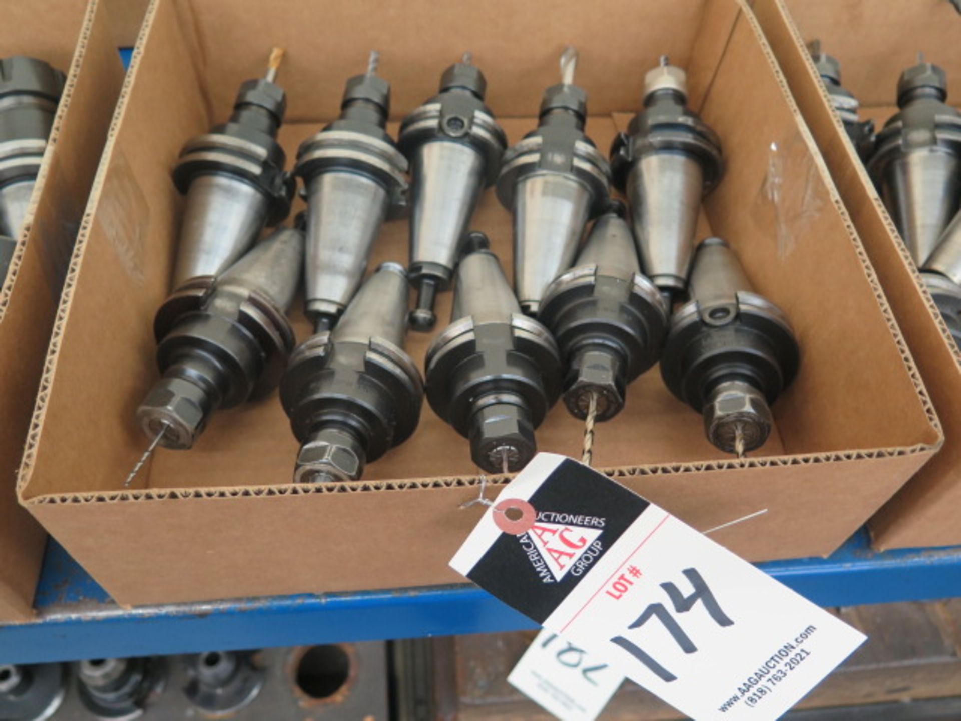 CAT-40 Taper Collet Chucks (10)