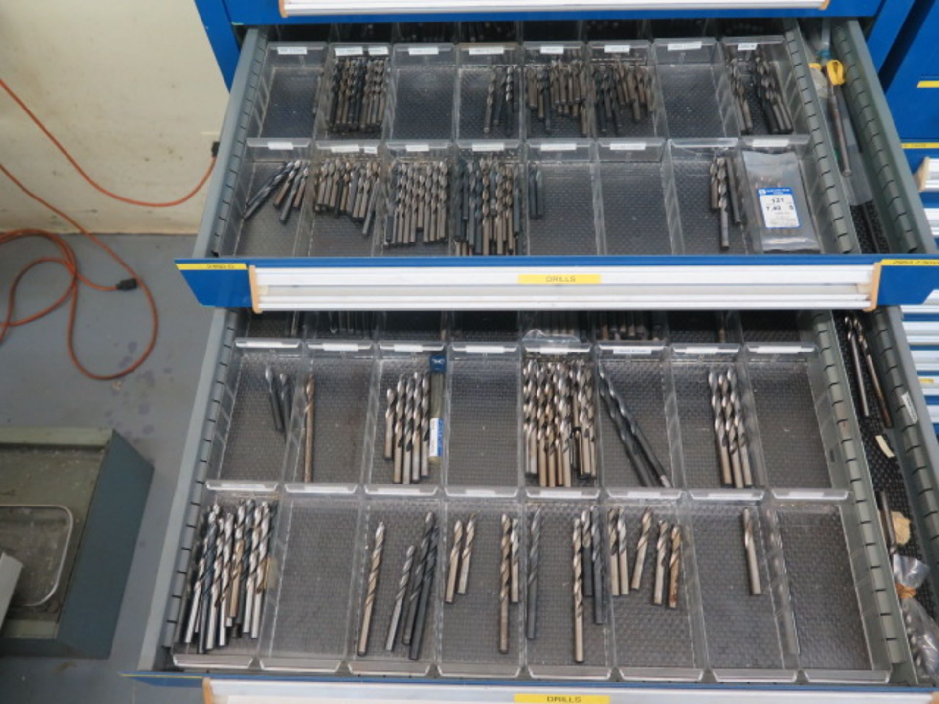 15-Drawer Rolling Tooling Cabinet w/ Drills - Image 2 of 9