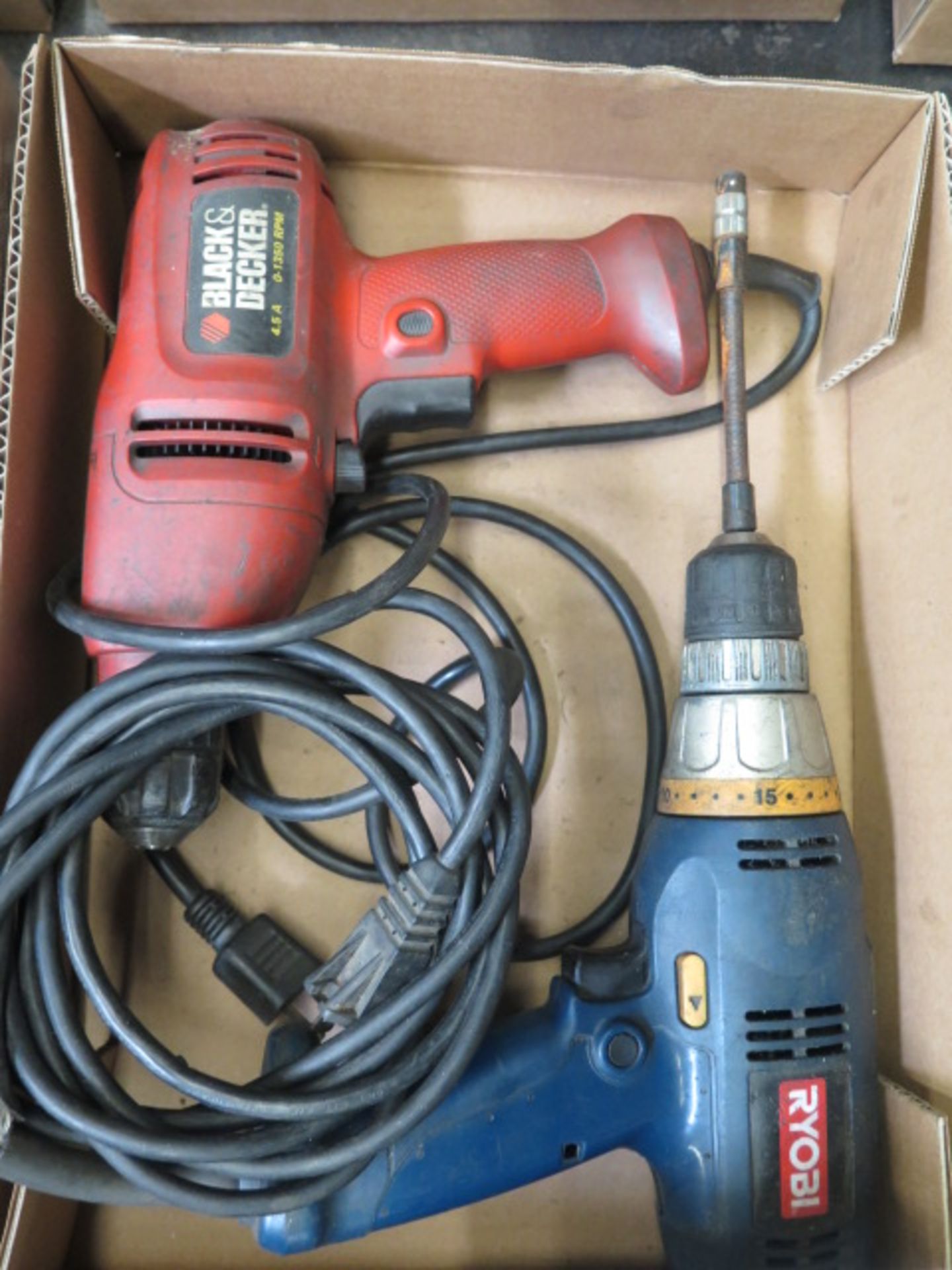 Ryobi and Black & Decker Electric Drills - Image 2 of 2