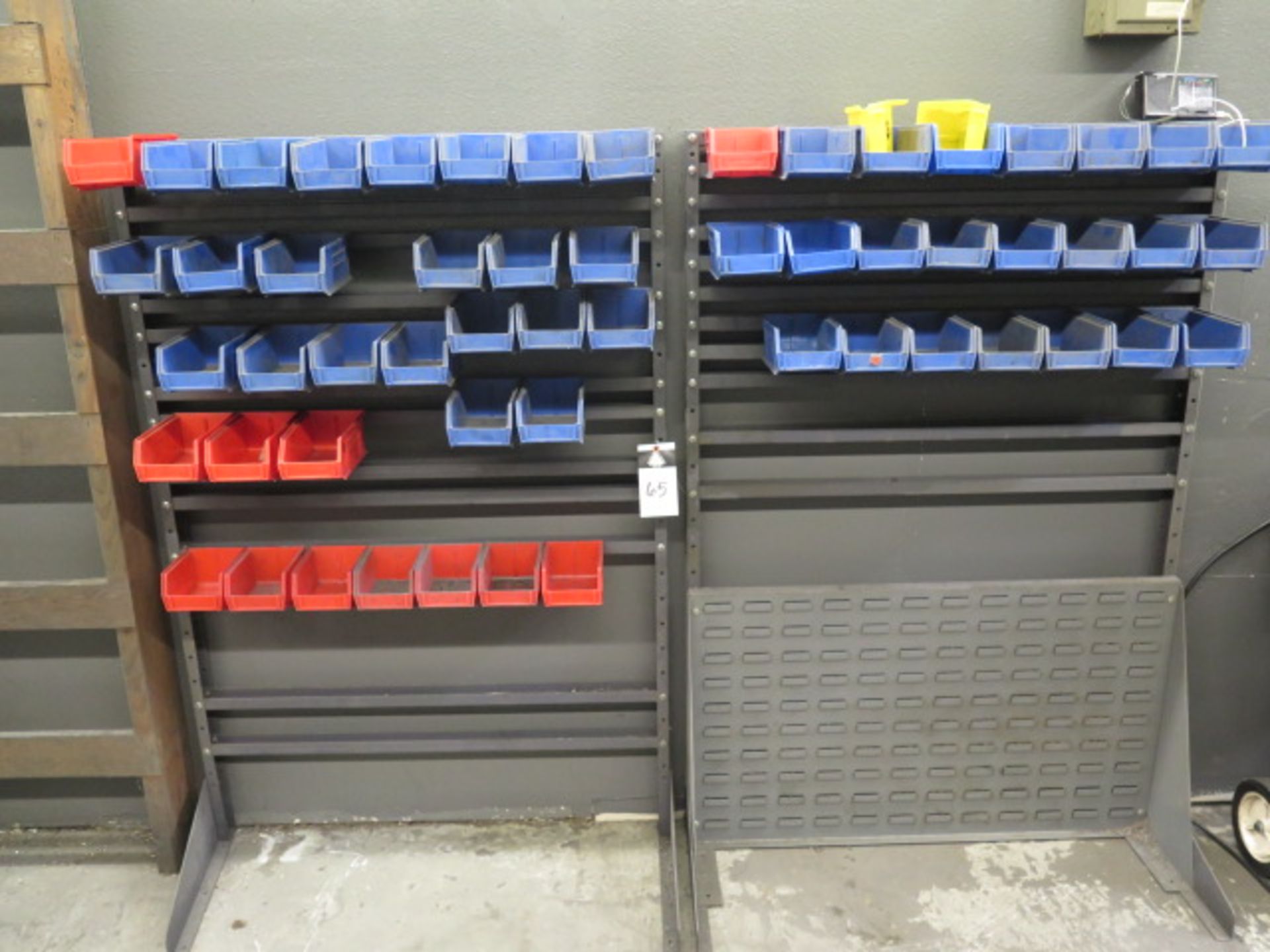 Bin Racks and Plastic Bins