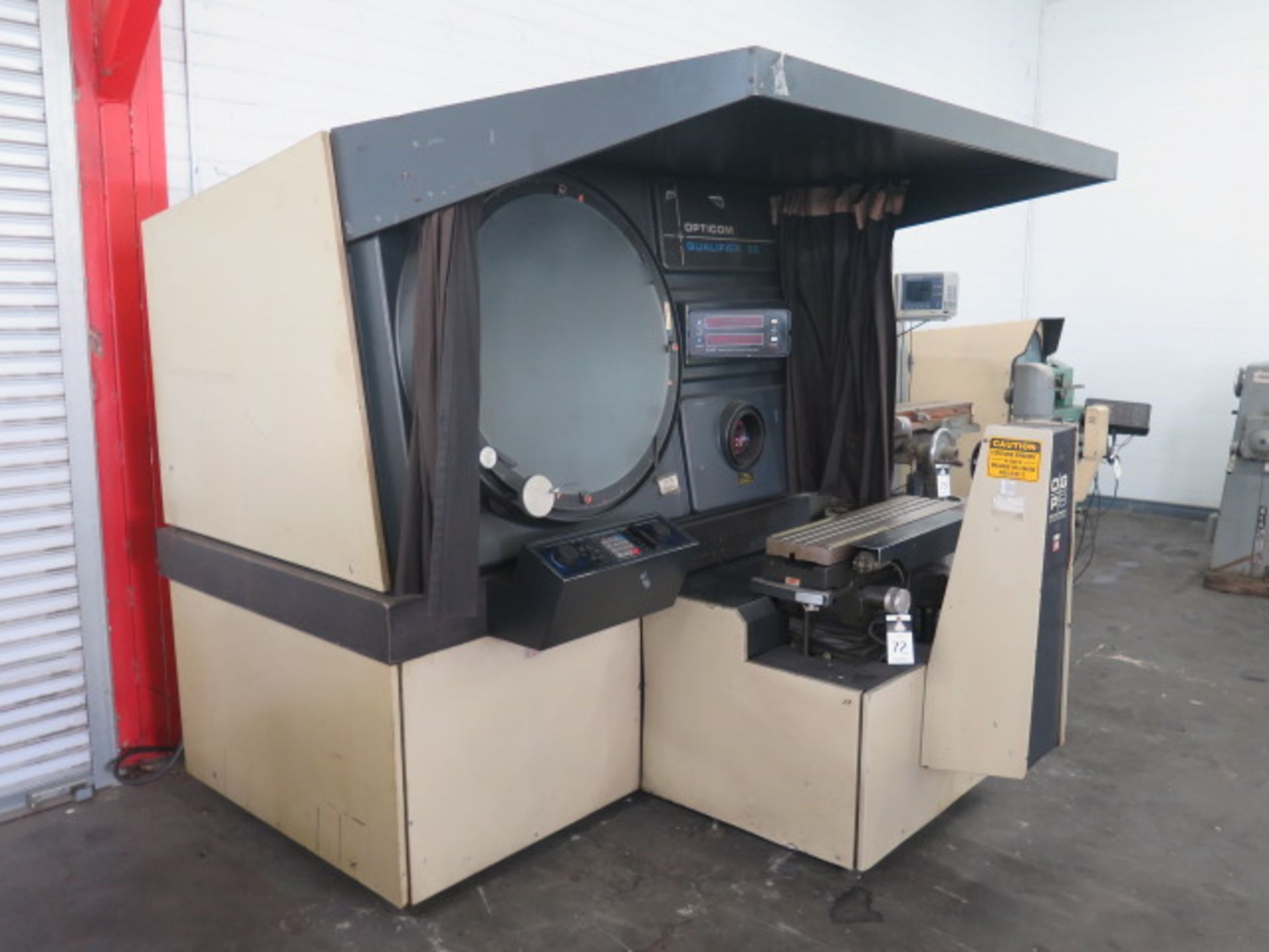 OGP Optical Gaging Co. “Opticon Qualifier 30” mdl. 0030S 30” Optical Comparator s/n 00300-340 w/ - Image 2 of 13