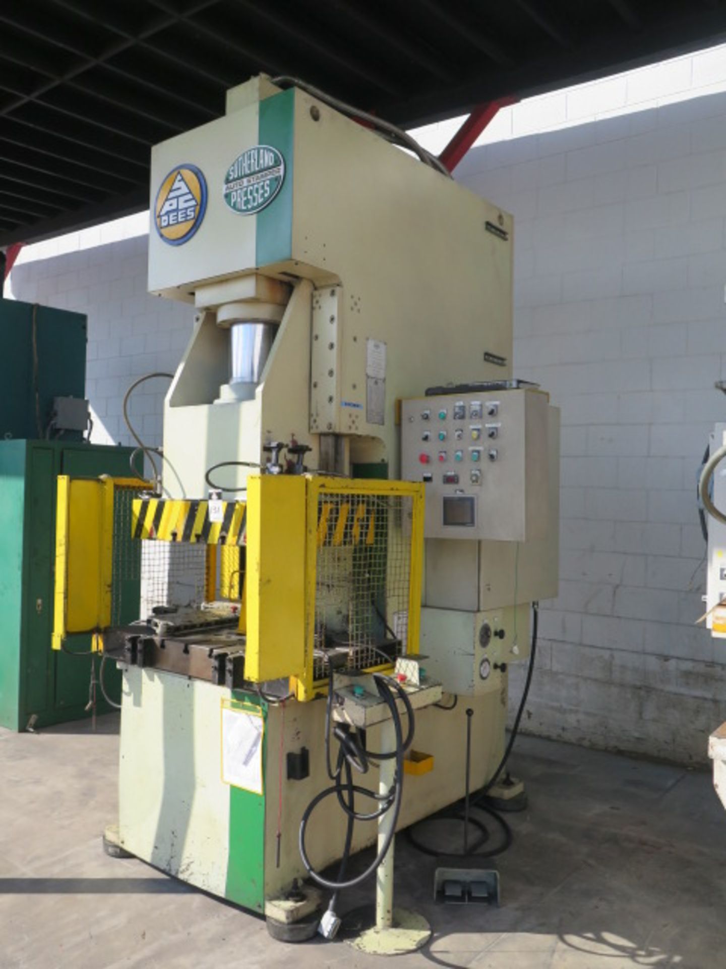 2005 Sutherland Auto Stamper mdl. CPG1000 100 Ton Hydraulic Stamping Press s/n 200503002 w/ - Image 2 of 14