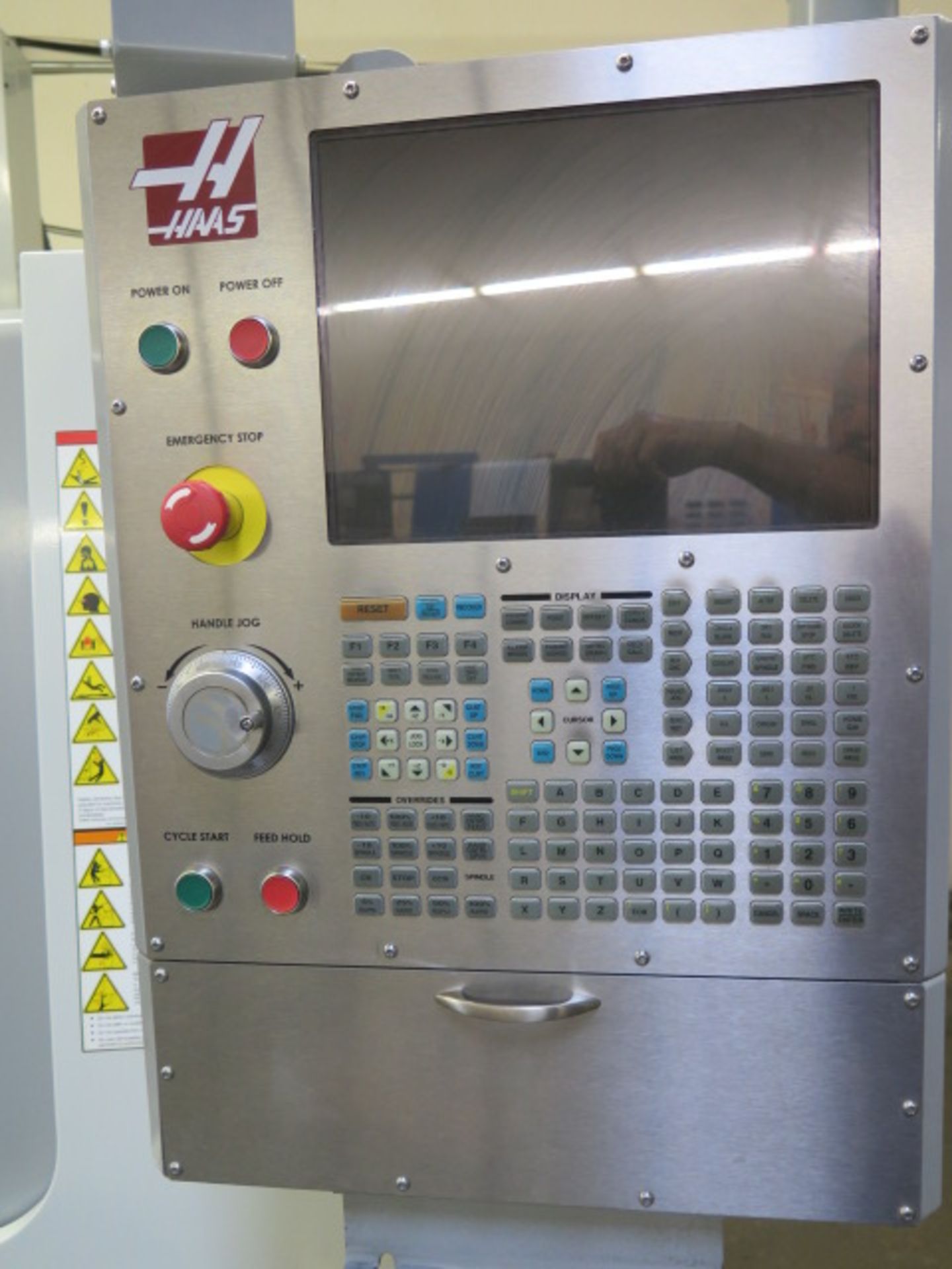 2008 Haas VF-2DYY CNC Vertical Machining Center s/n 1067067 w/ Haas Controls, 20-Station ATC, CAT-40 - Image 9 of 13