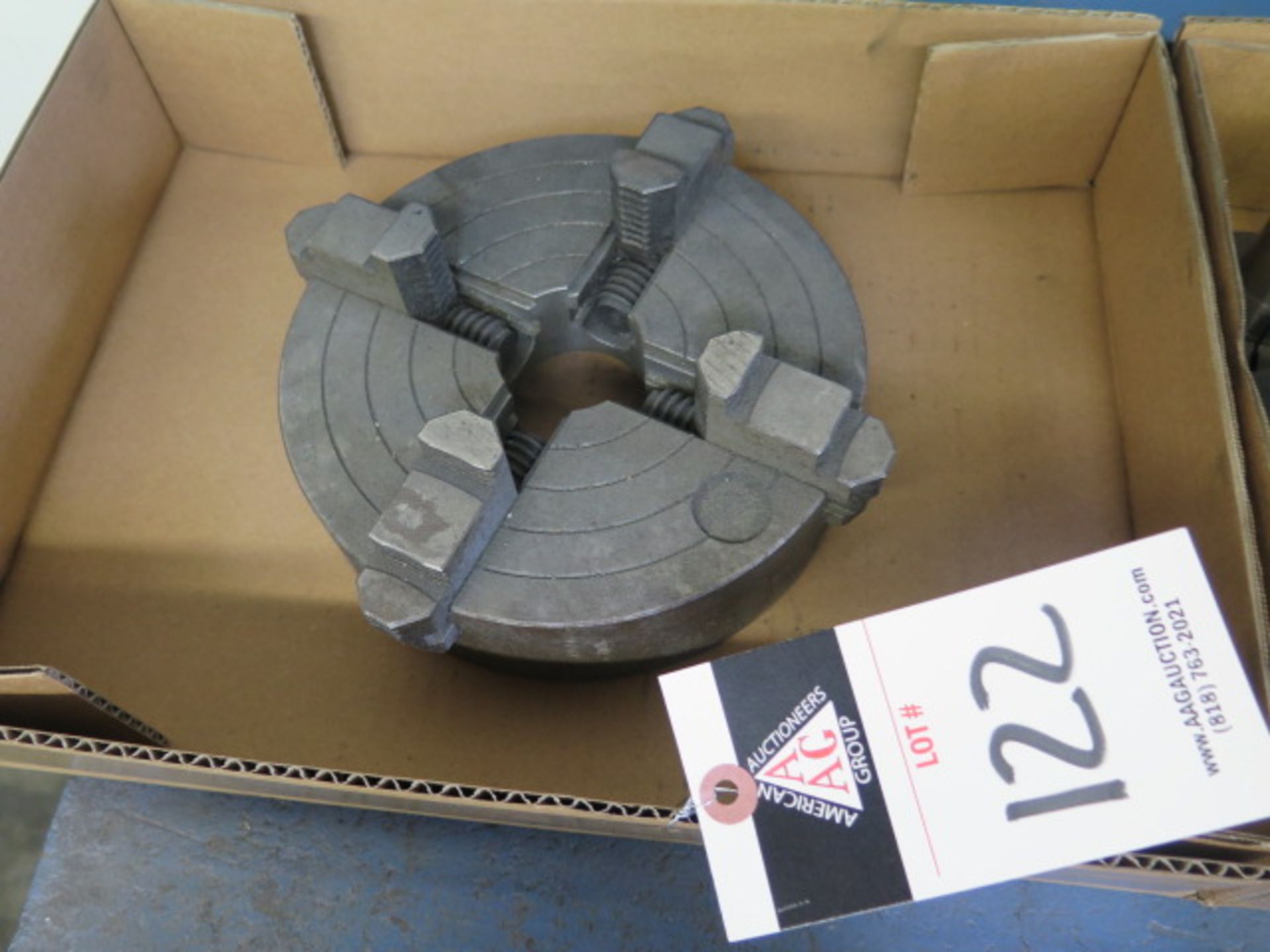 8" 4-Jaw Chuck