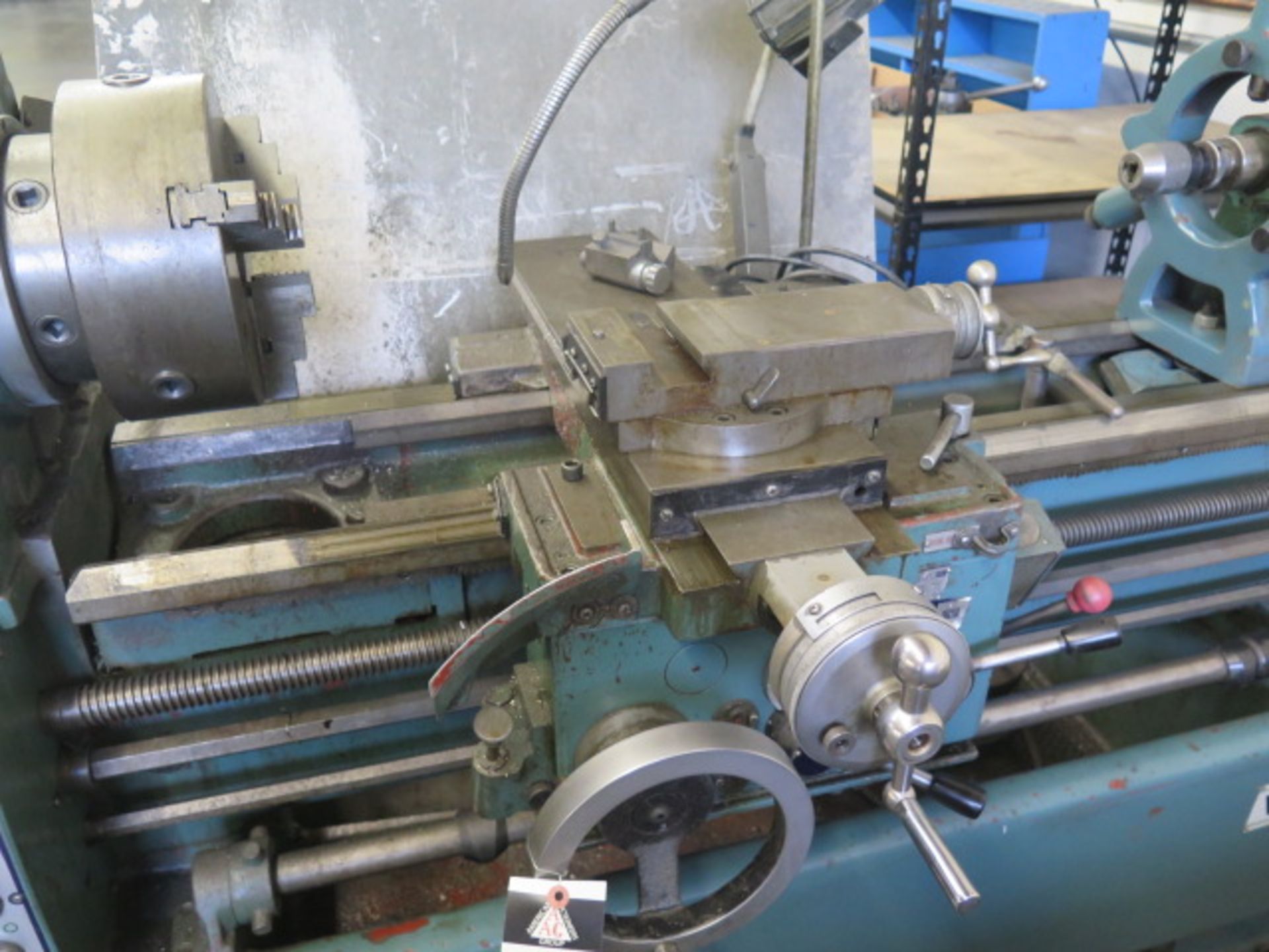 Victor mdl. 1640S 16” x 40” Geared Head Gap Bed Lathe s/n S8405041 w/ Sony LH52 DRO, 30-2000 RPM, - Image 5 of 11