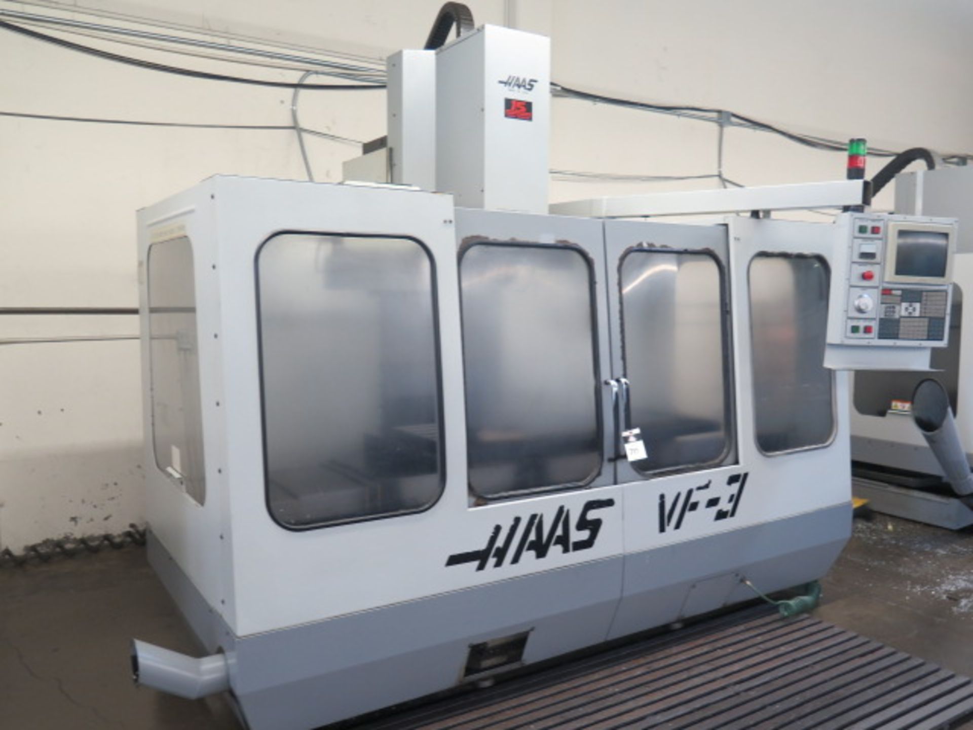 1994 Haas VF-3 4-Axis CNC Vertical Machining Center s/n 83515 w/ Haas Controls, 20-Station ATC, BT- - Image 2 of 12