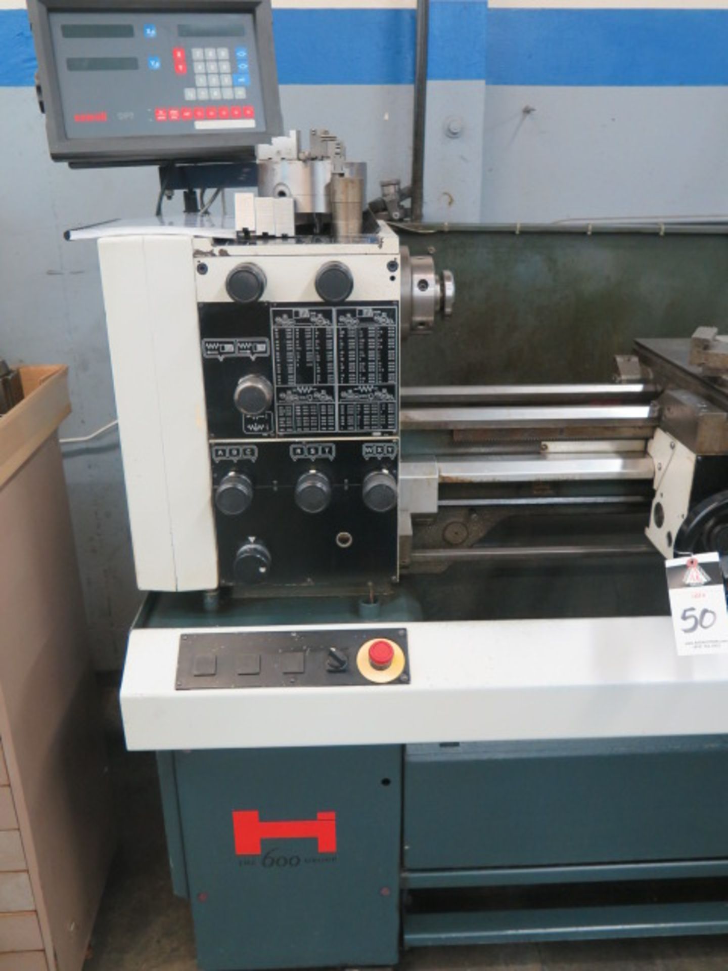 Harrison M300 13” x 42” Geared Head Lathe s/n 302181-16816 w/ Newall DP7 Programmable DRO - Image 2 of 8