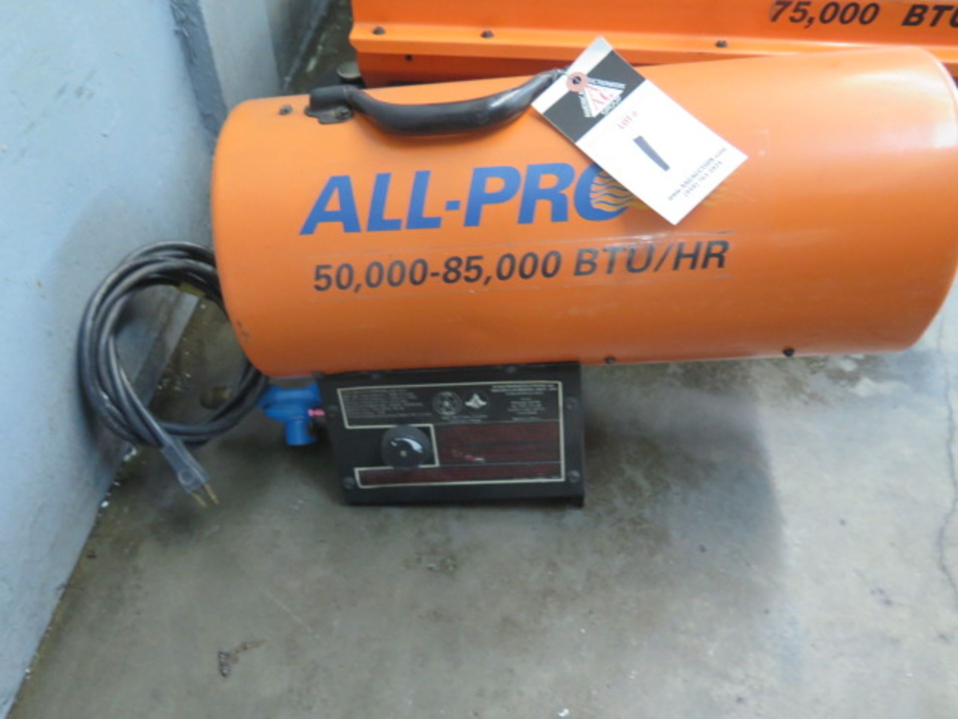 All-Pro 50,000-85,000 BTU Propane Fired Heater