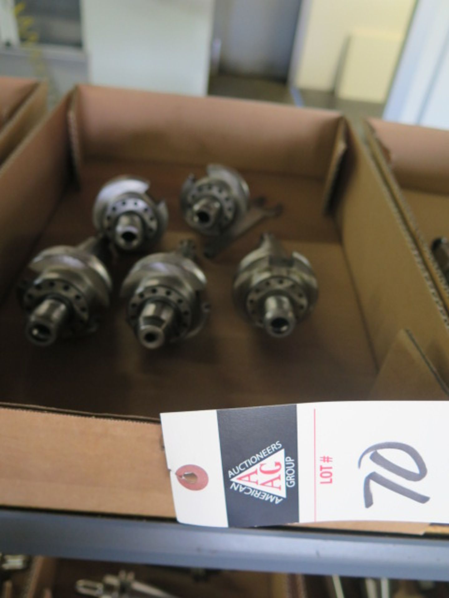 CAT-40 Taper Balanced Collet Chucks (5)