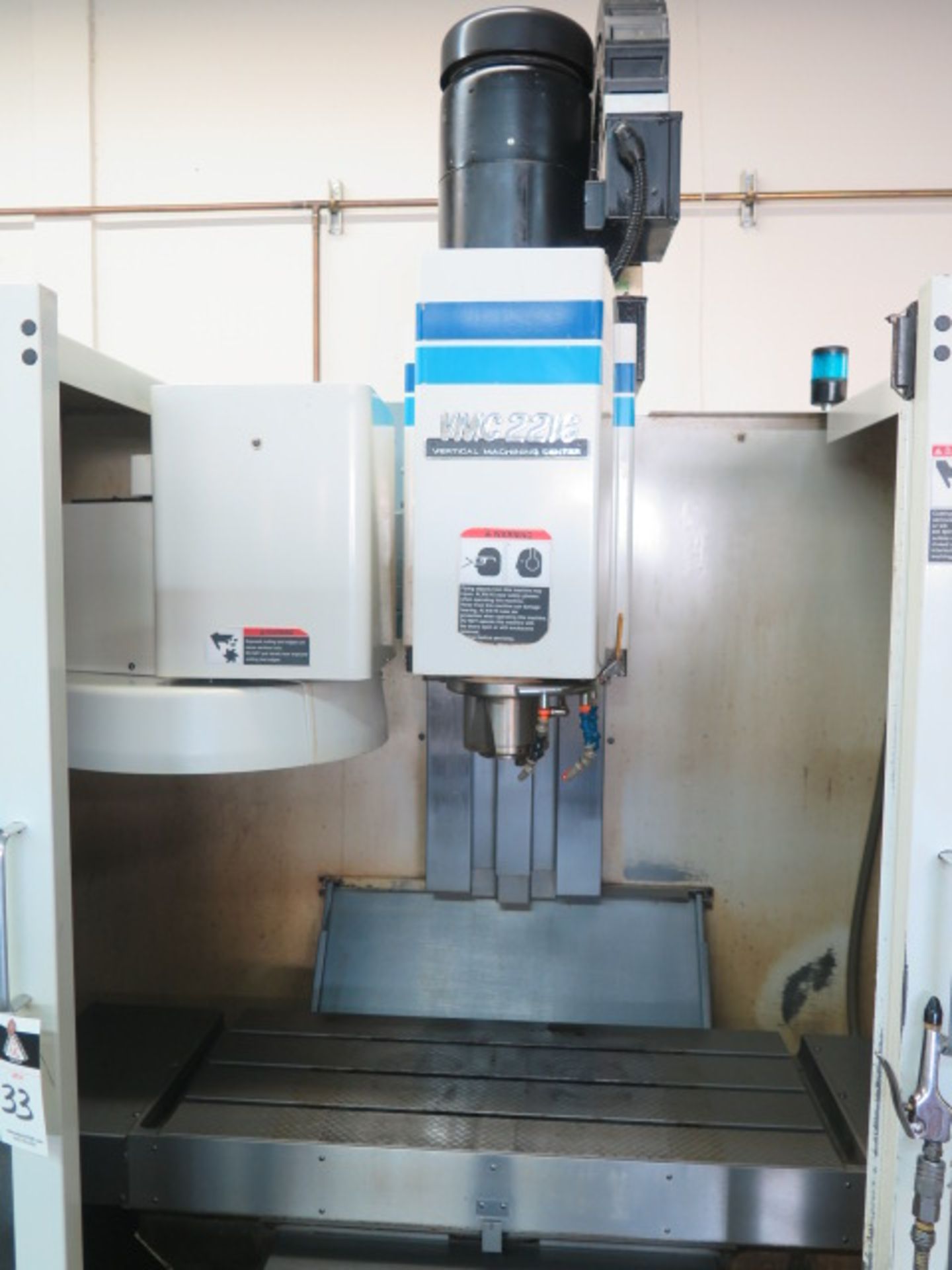 1996 Fadal VMC2216HT mdl. 904-1 CNC Vertical Machining Center s/n 9608167 w/ Fadal CNC88HS Controls, - Image 4 of 11