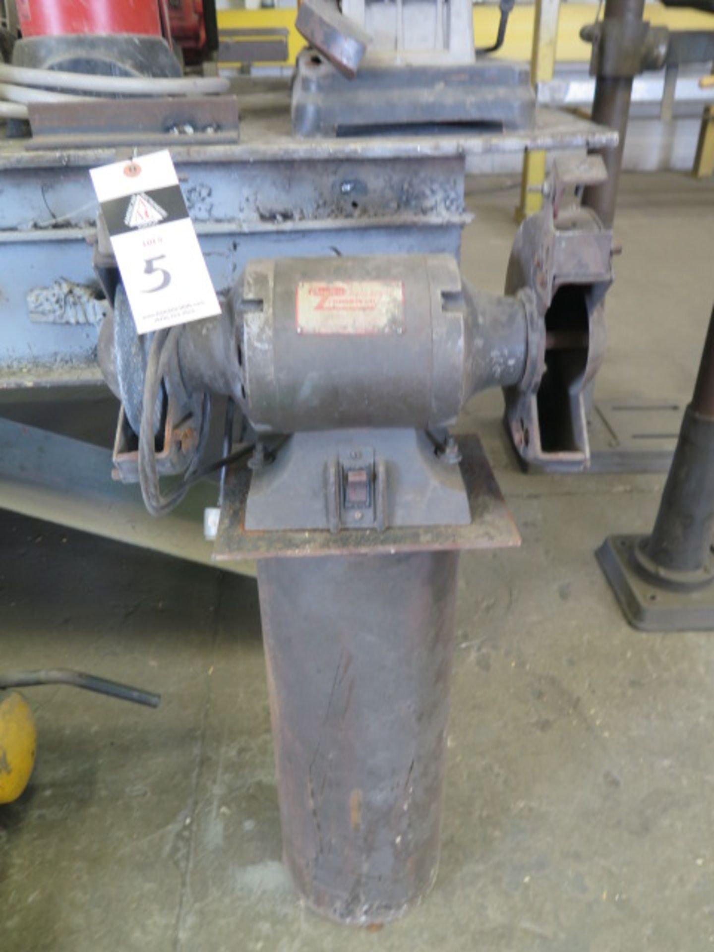 Dayton 8" Pedestal Grinder