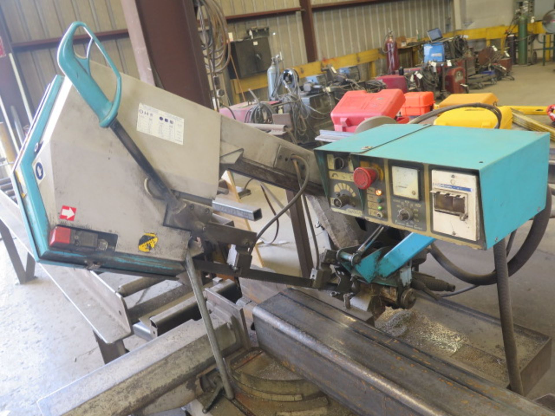 2007 KMT Kalamazoo mdl. H310M 10” Horizontal Miter Band Saw s/n 070606001 w/ GH Autocut Controls, - Image 3 of 8