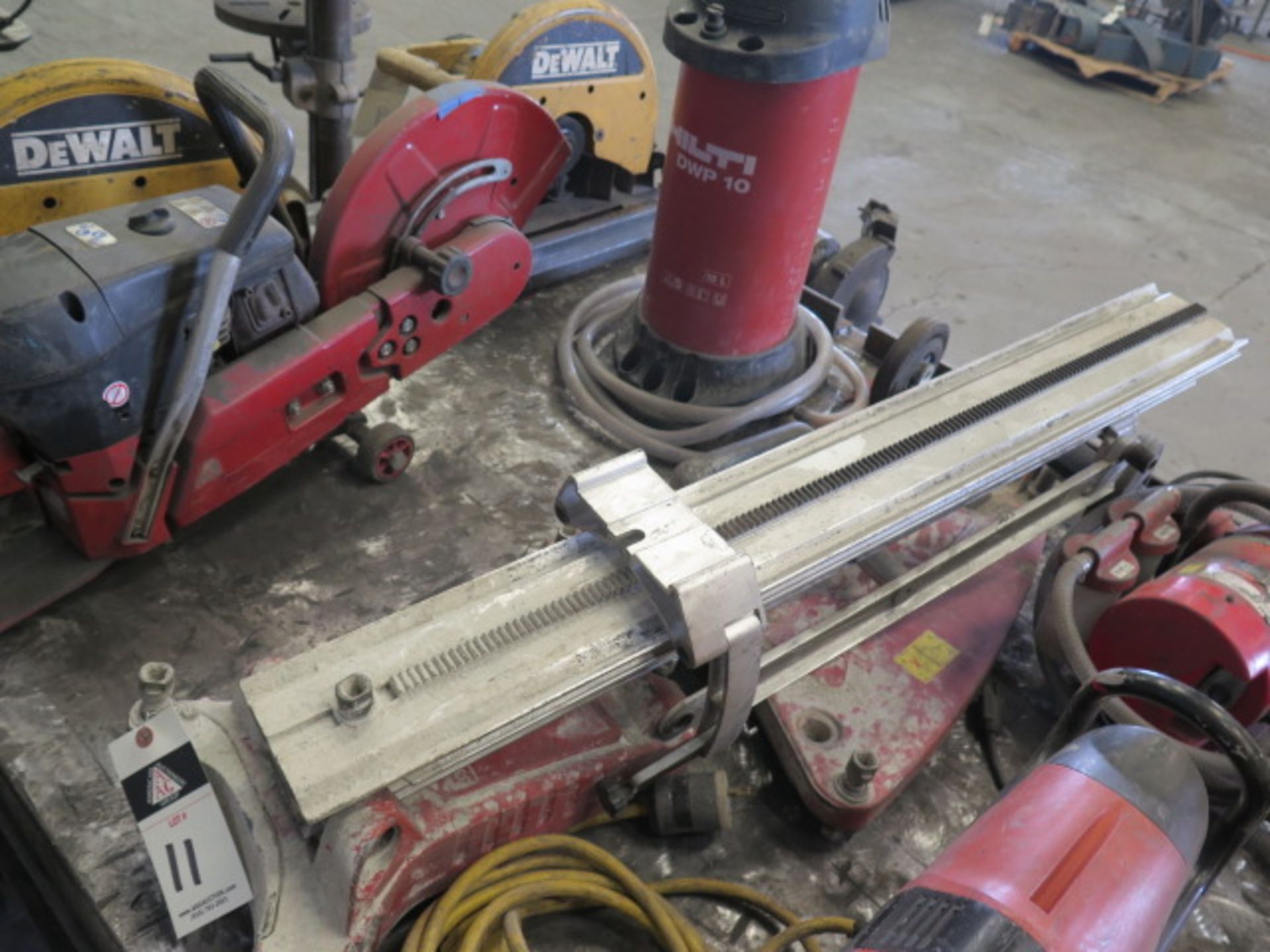 Hilti DD200 Vacuum Base Core Drill w/ Vacuum Pump and Acces - Image 7 of 9