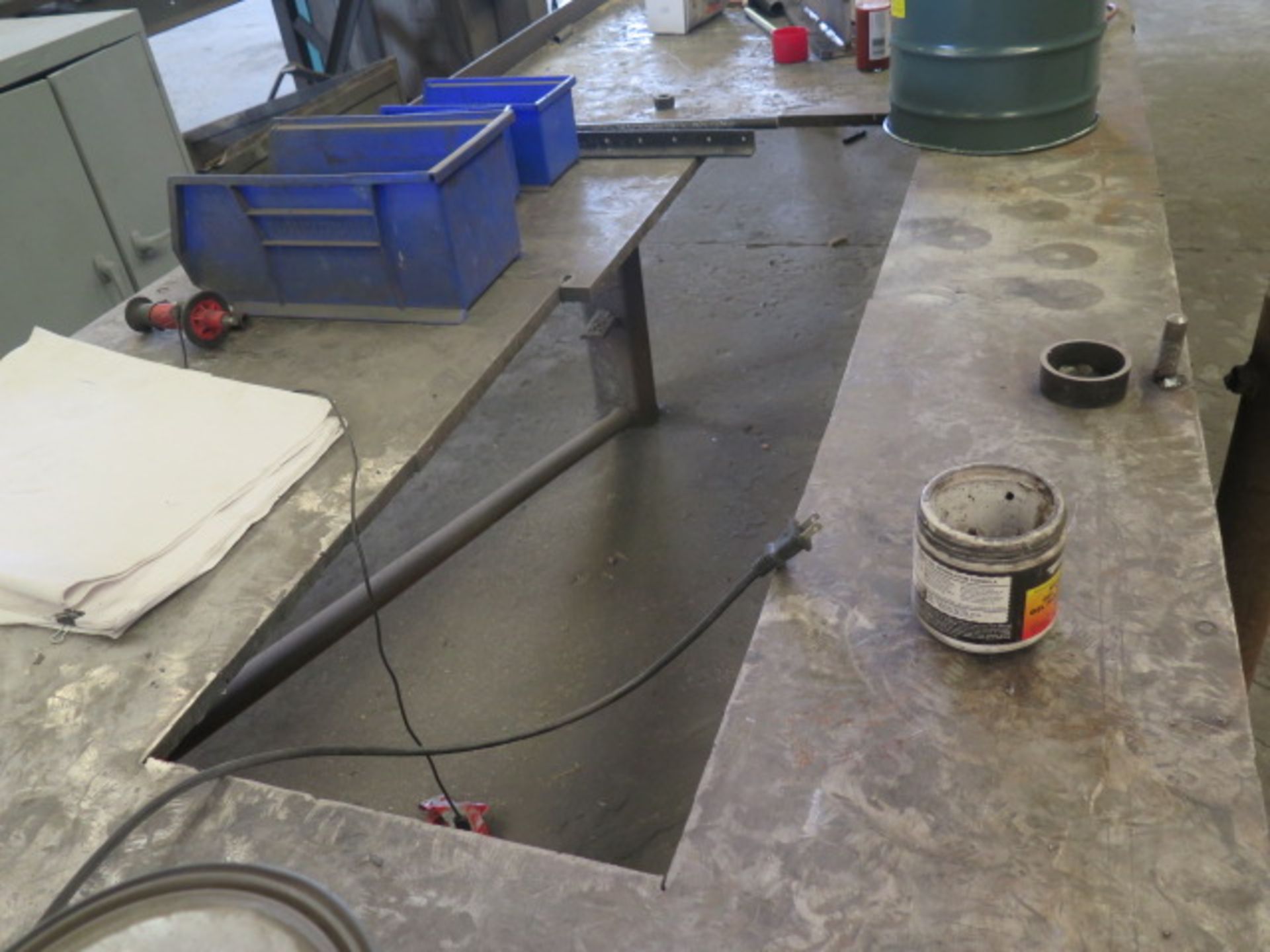 4' x 24' Heavy Duty Welding Table - Image 2 of 2