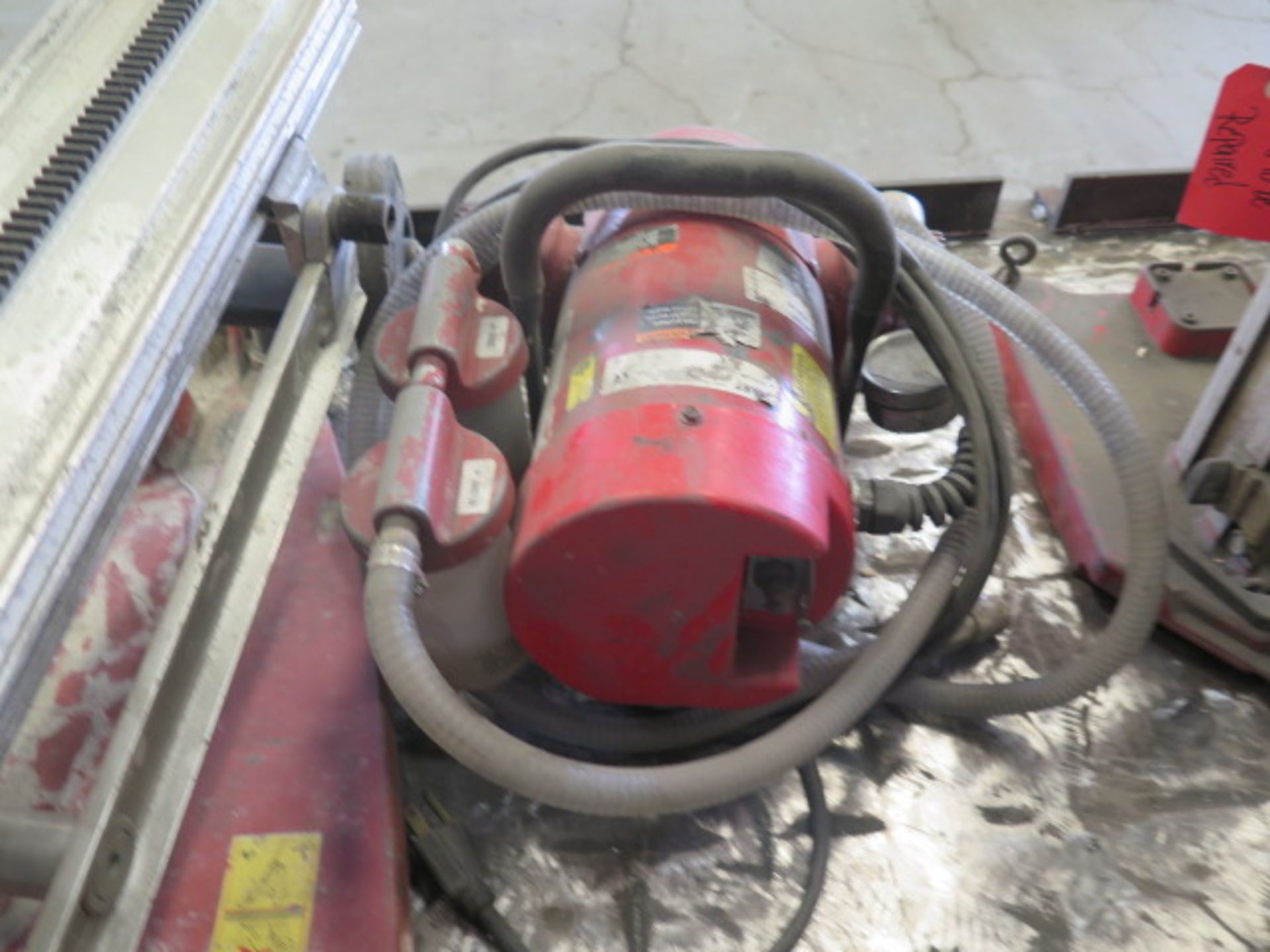 Hilti DD200 Vacuum Base Core Drill w/ Vacuum Pump and Acces - Image 6 of 9