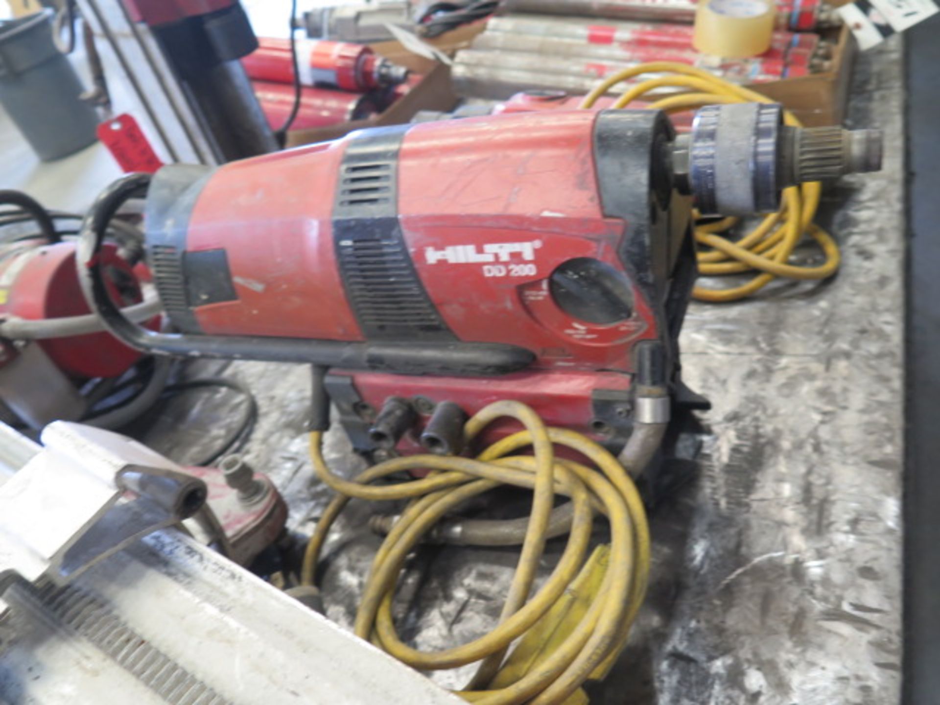 Hilti DD200 Vacuum Base Core Drill w/ Vacuum Pump and Acces - Image 3 of 9