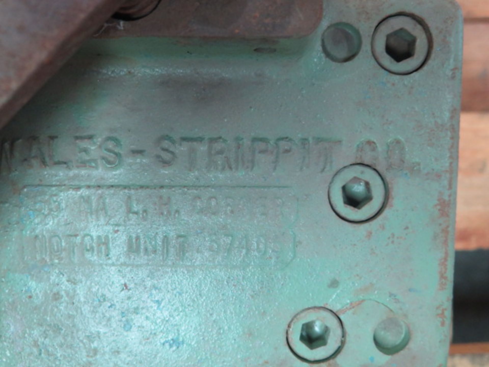 Strippit 5” x 5” Corner Notchers (3) and Strippit 8” Shear Attachment - Image 6 of 6