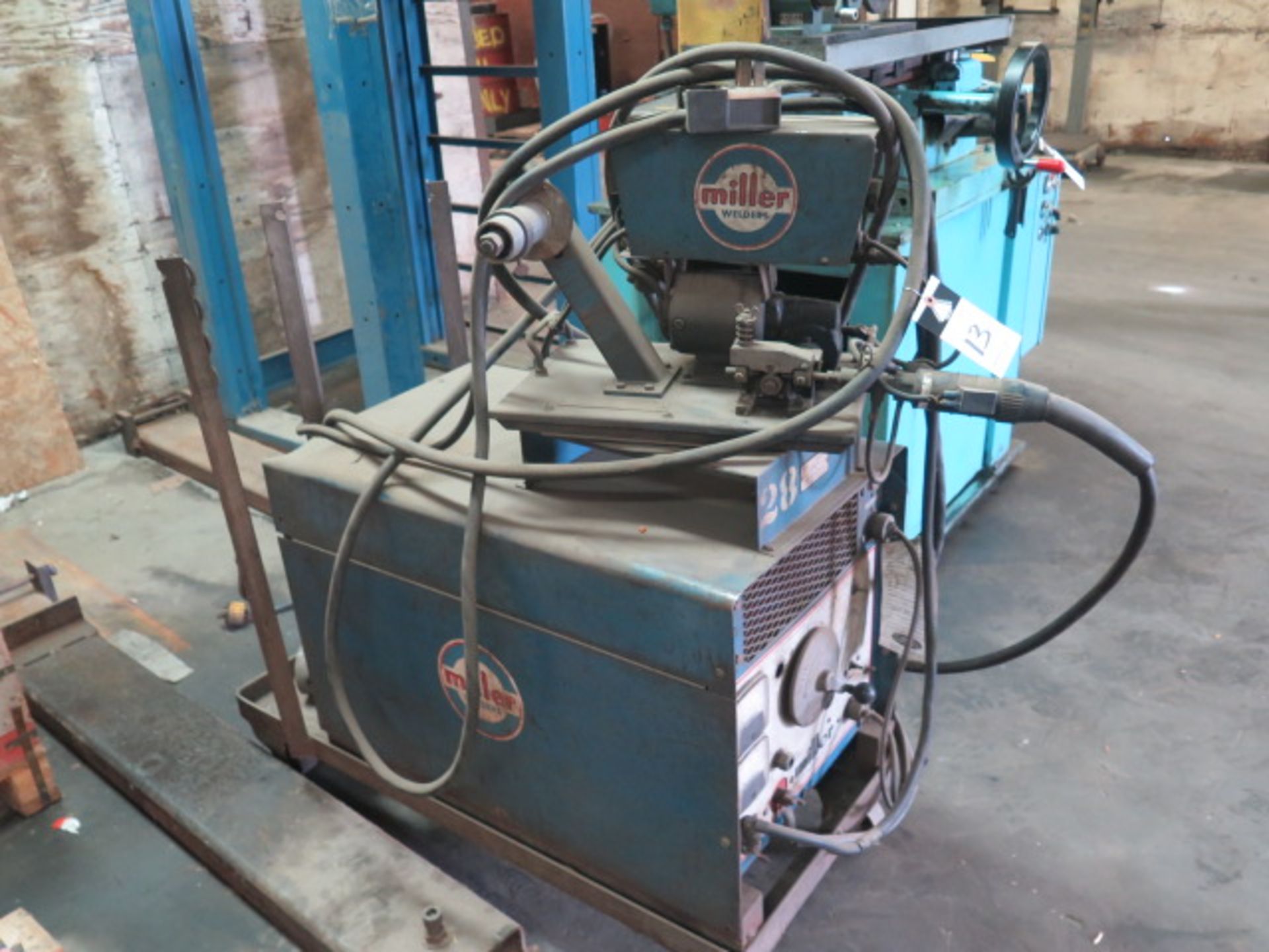 Miller SCP-200C CP/DC Arc Welding Power Source (NOT WORKING) w/ Miller Wire Feed - Image 2 of 4