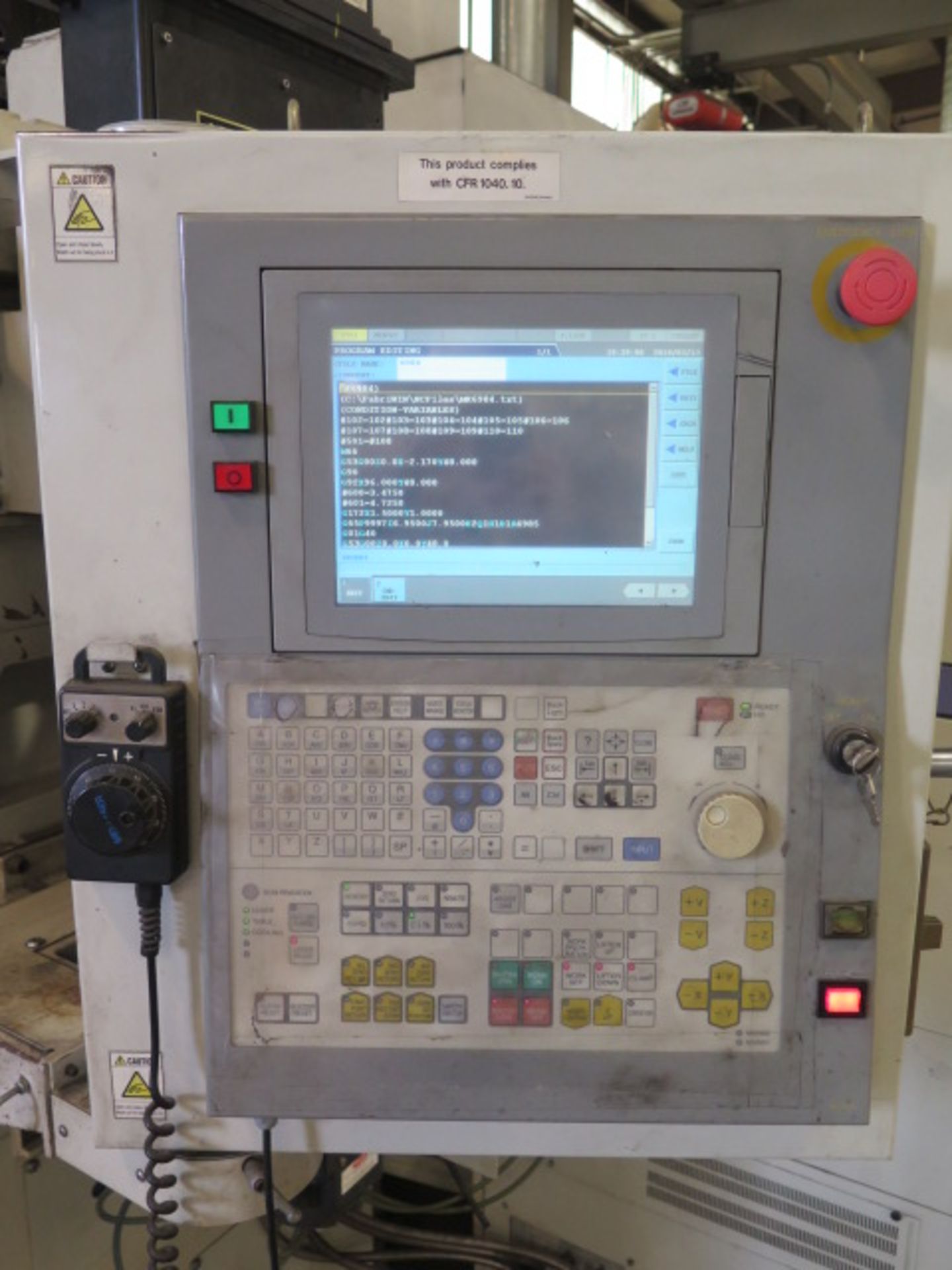 2006 Mitsubishi ML2512HV 4000 Watt CNC Laser Contour Machine s/n 6025HV0205 w/ Mitsubishi - Image 9 of 21