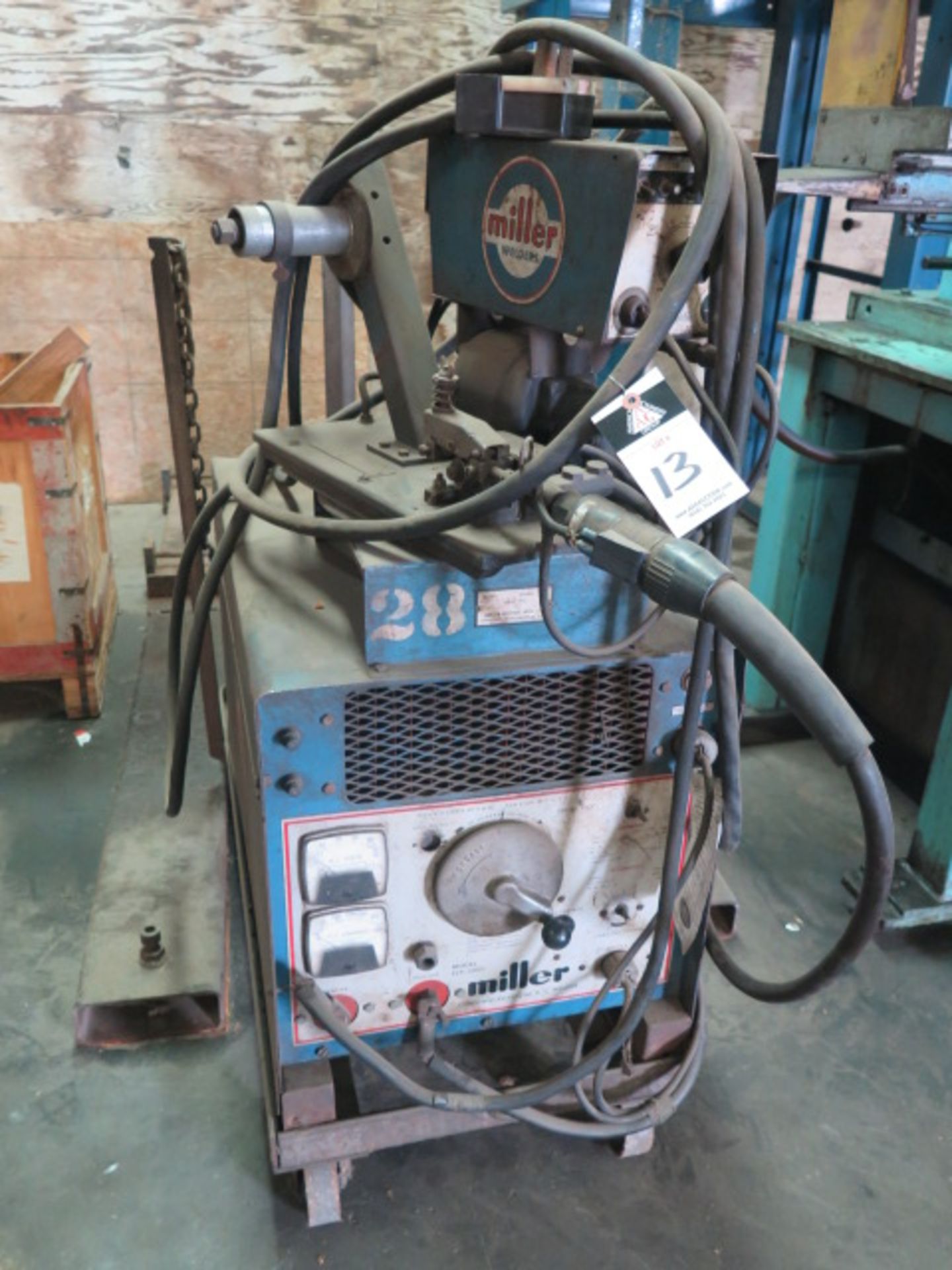 Miller SCP-200C CP/DC Arc Welding Power Source (NOT WORKING) w/ Miller Wire Feed