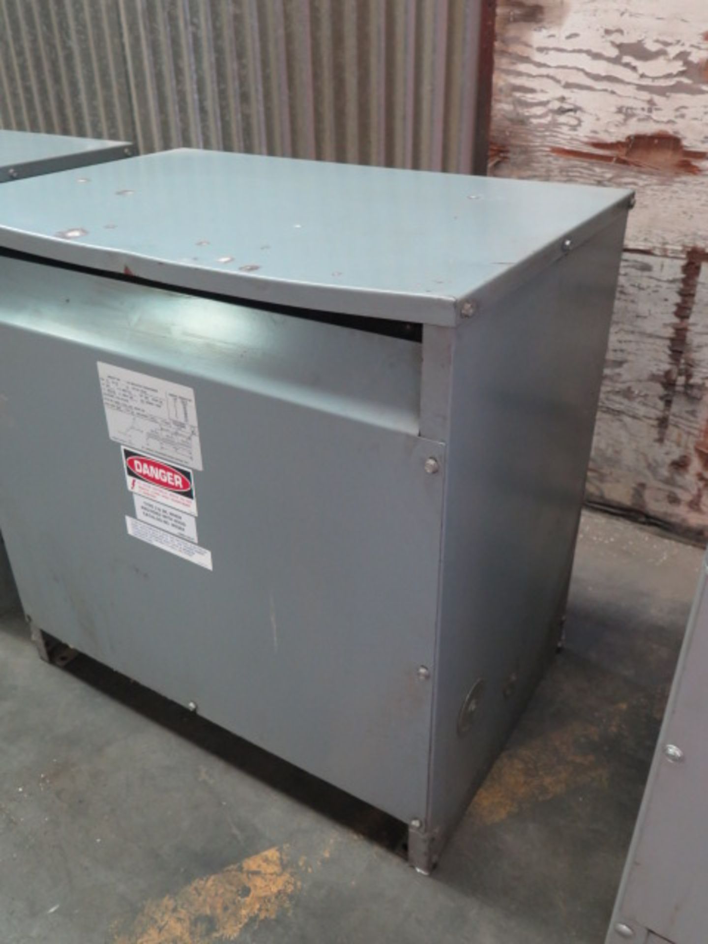 Sorgel 75kVA Transformer 480-208Y/120 - Image 2 of 3