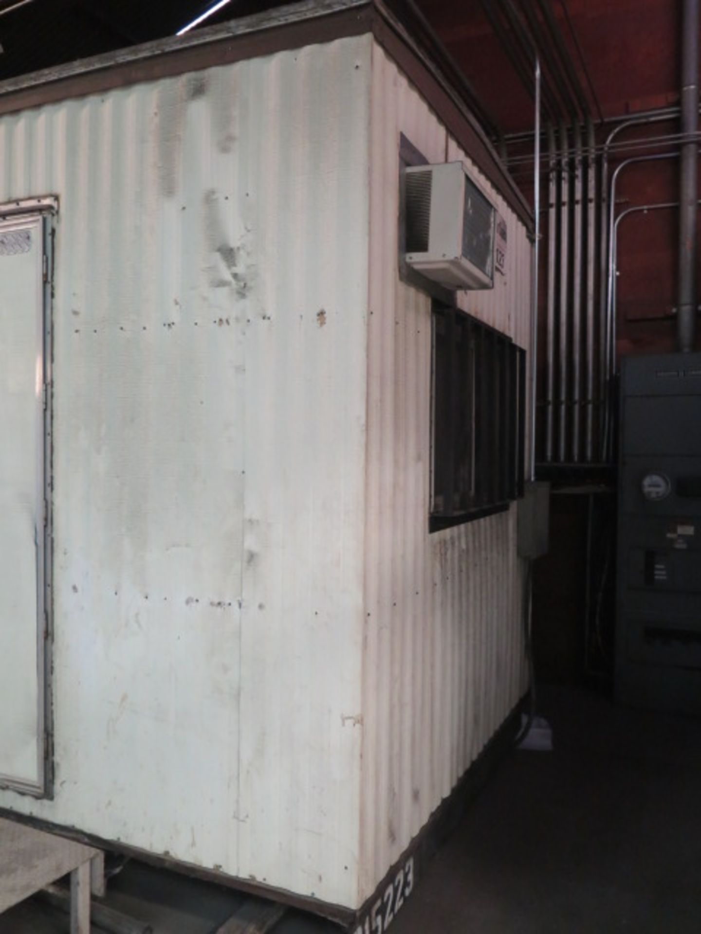 1984 Tellu 8 x 24’ Portable Office Trailer VIN # 1T9U24019E1083015 w/ AC and Heat - Image 4 of 7