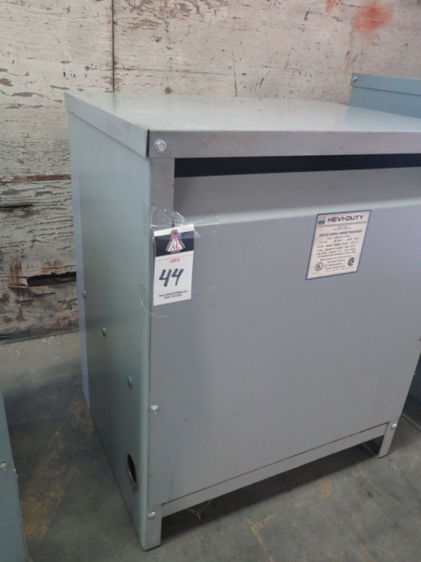 EGS 112kVA Transformer 480-208Y/120 - Image 2 of 3