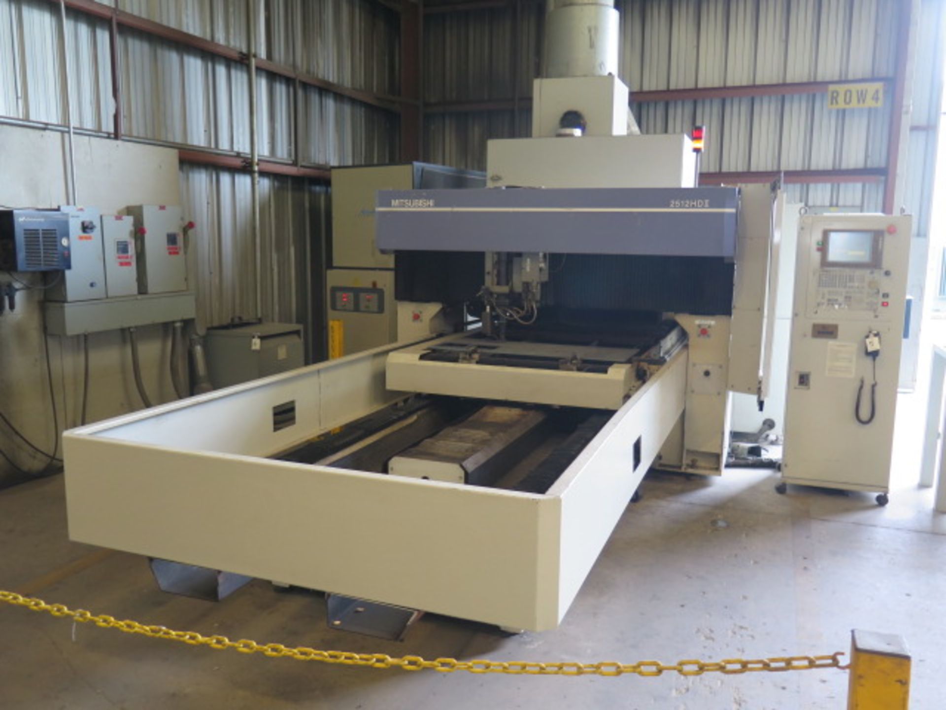 2000 Mitsubishi 2512 HDII 3000 Watt CNC Laser Contour Machine s/n 6025HDII046 w/ Mitsubishi LC20B - Image 2 of 18