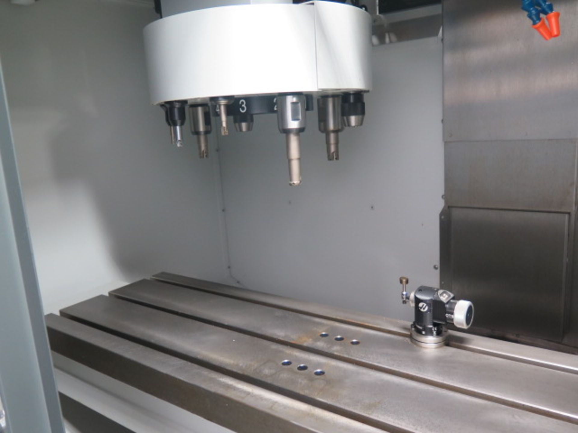 2012 Haas Super Mini Mill 2 4-Axis CNC Vertical Mill s/n 1094547 (NEVER RUN) w/ Haas Controls, 10- - Image 5 of 18