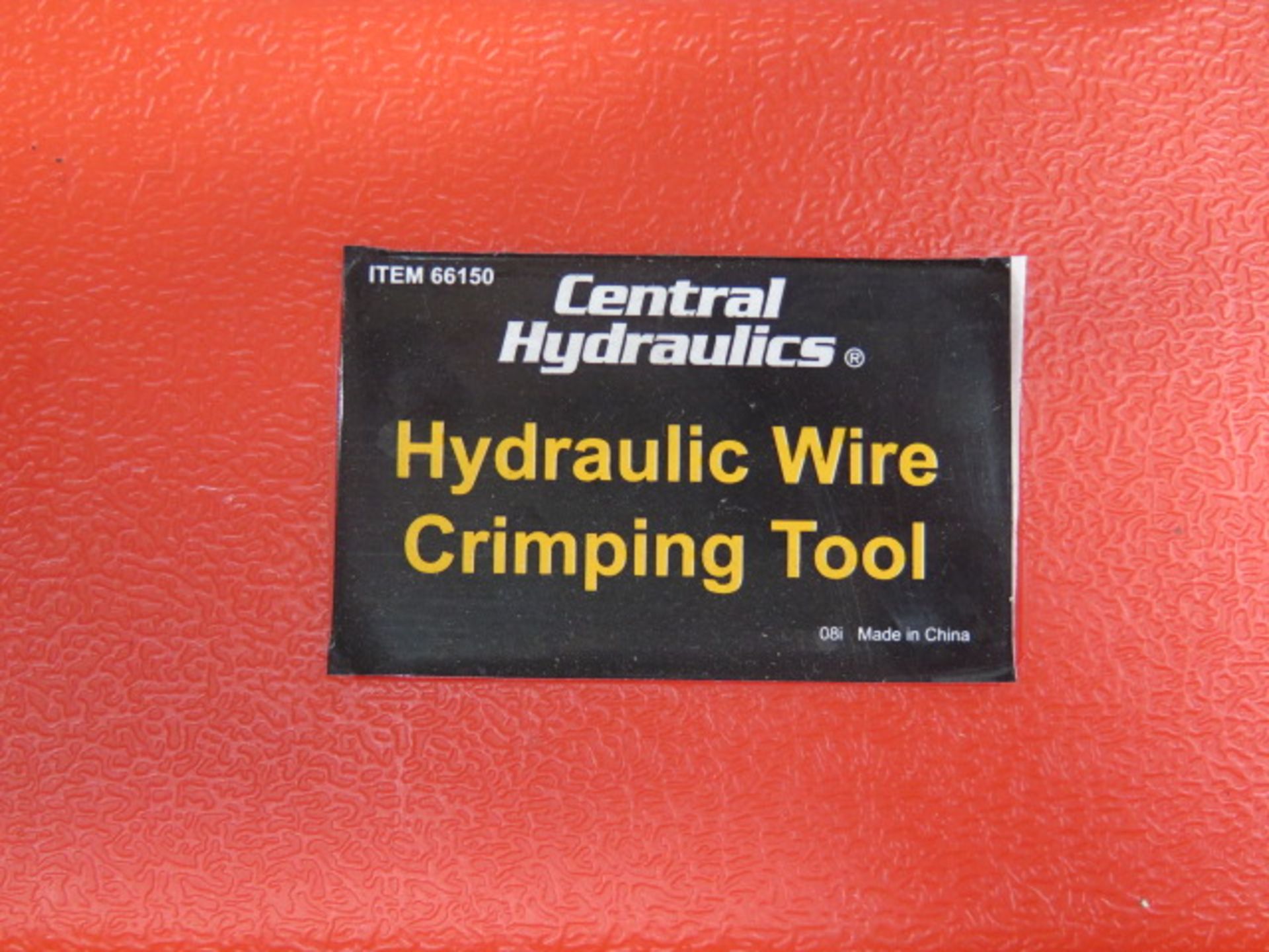 Central Hydraulics Hydraulic Wire Crimping Tool - Image 3 of 3