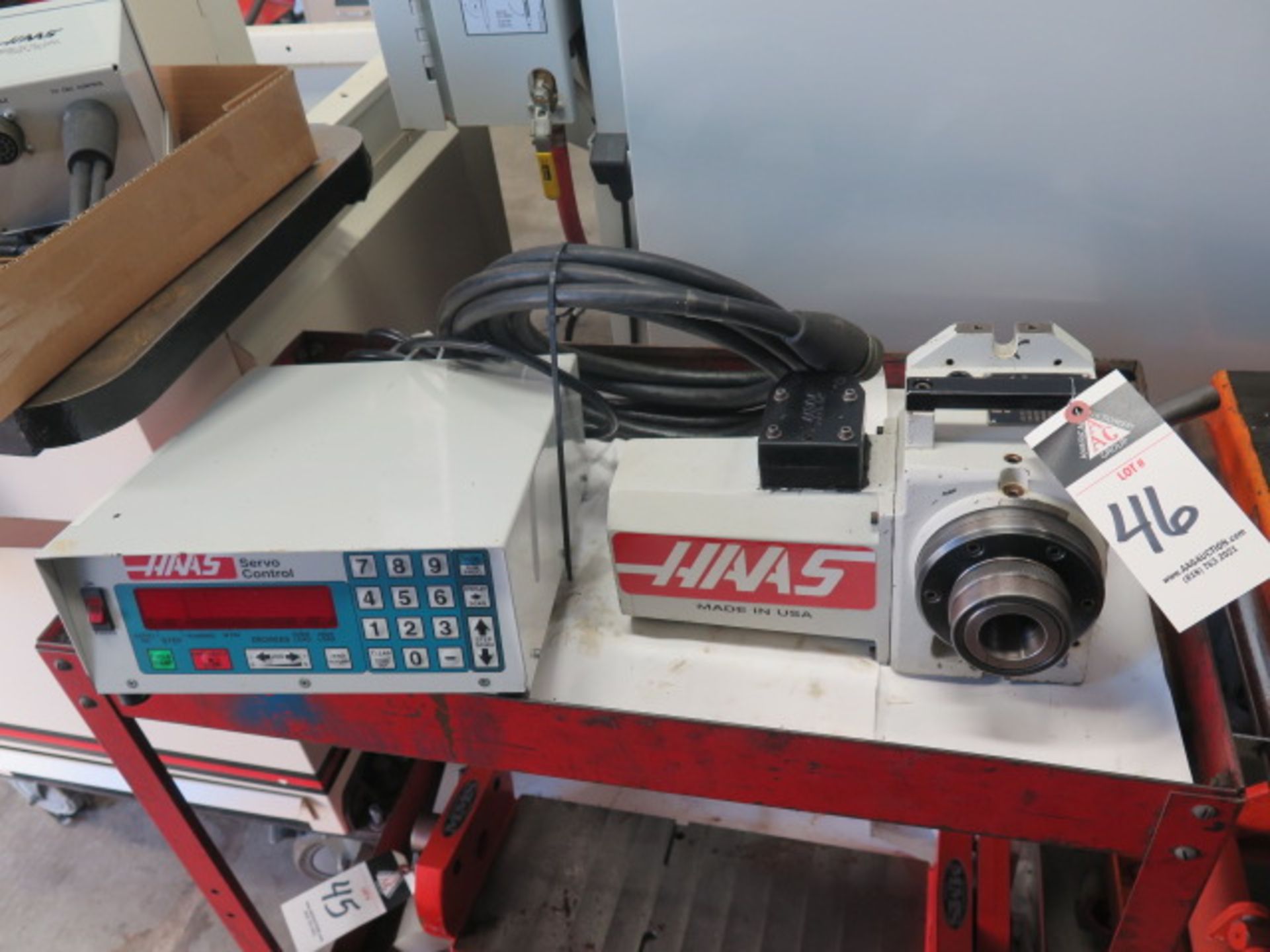 Haas HA5C 4th Axis 5C Brushed Rotary Head w/ Haas Servo Controller