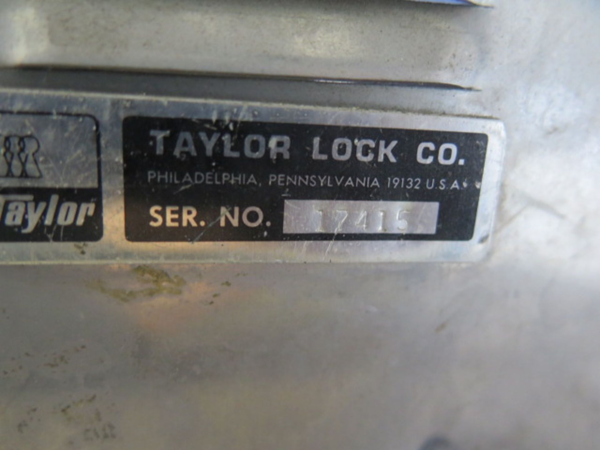 Taylor Lock Co. Key Duplicator Machine s/n 17415, (2) Curtis Key Cutters and Key Blanks - Image 5 of 7