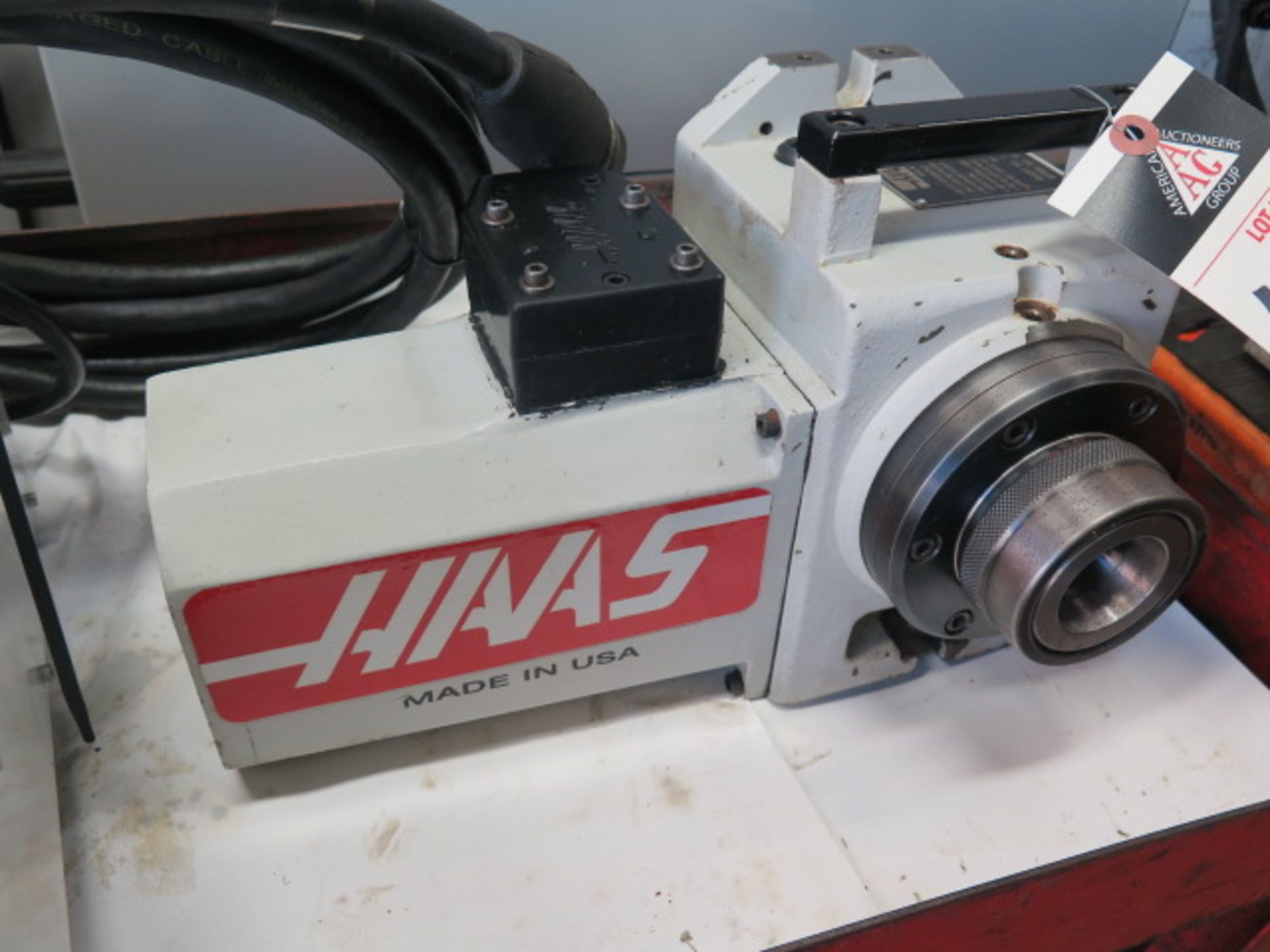Haas HA5C 4th Axis 5C Brushed Rotary Head w/ Haas Servo Controller - Image 2 of 5