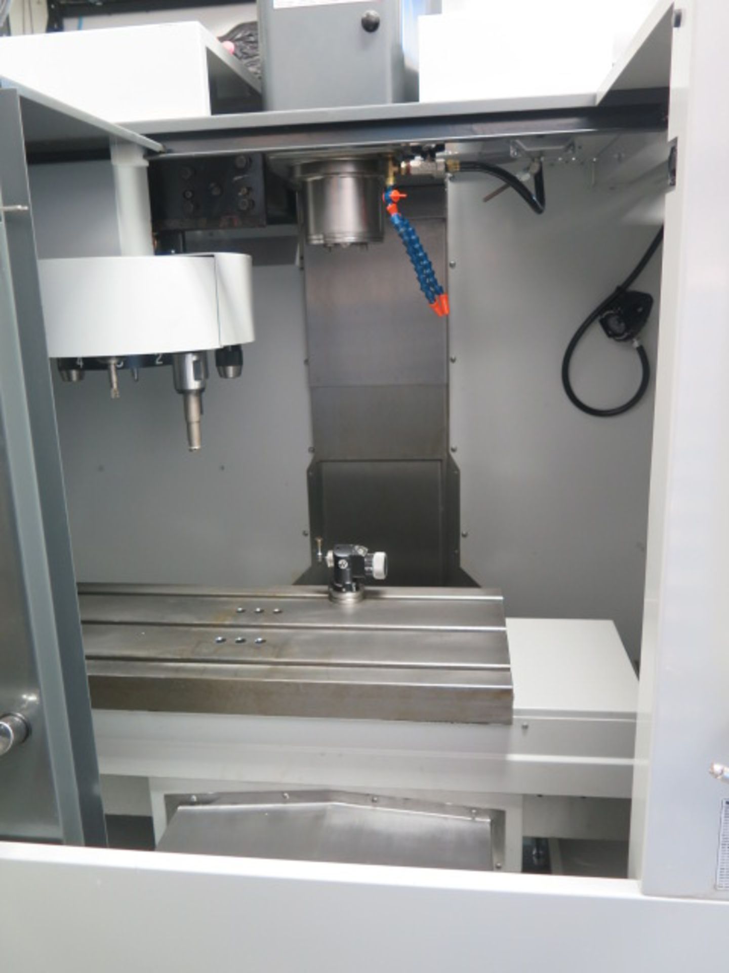 2012 Haas Super Mini Mill 2 4-Axis CNC Vertical Mill s/n 1094547 (NEVER RUN) w/ Haas Controls, 10- - Image 4 of 18
