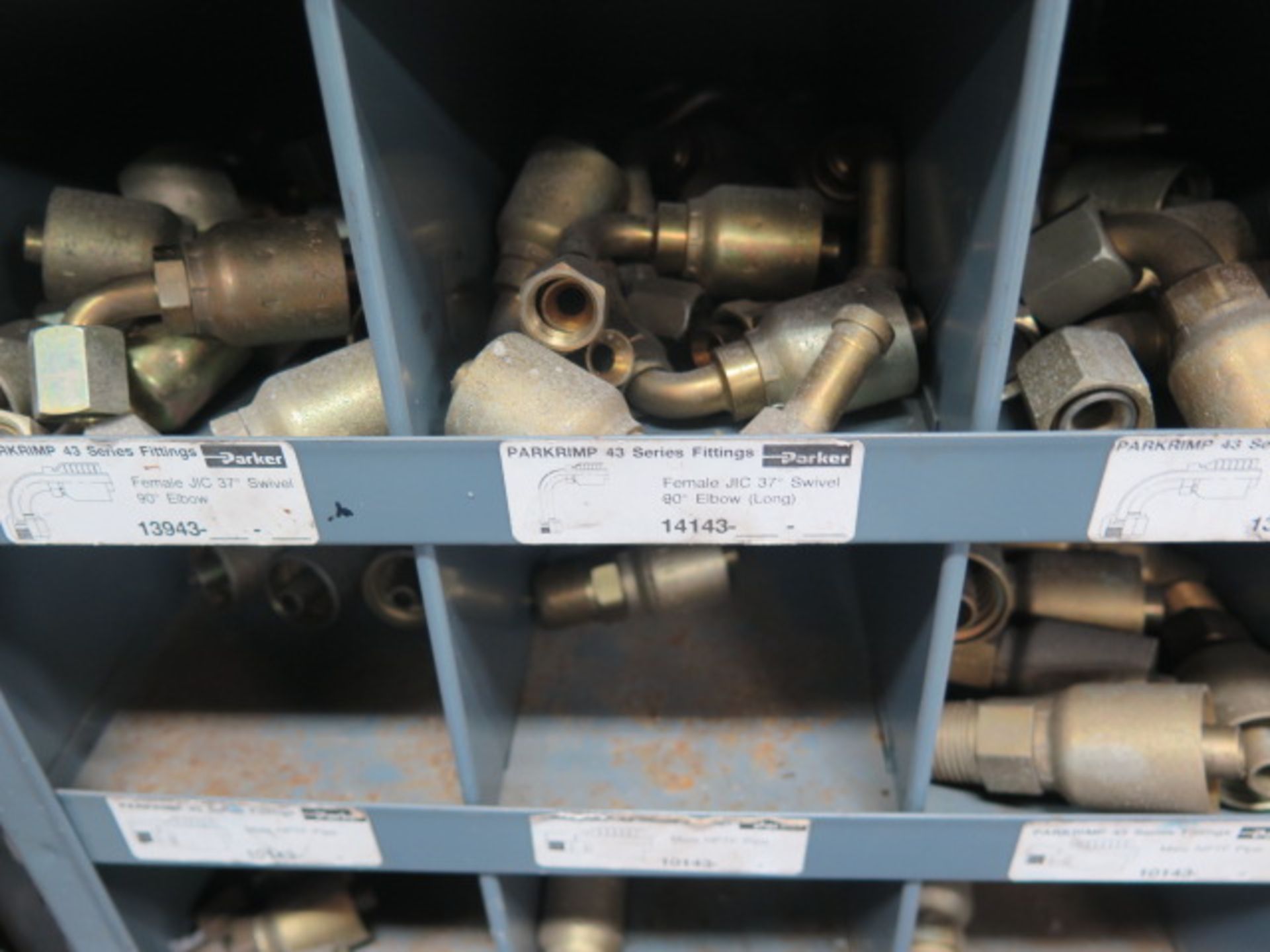 Hydraulic Hose Fittings and Cabinet - Image 3 of 3