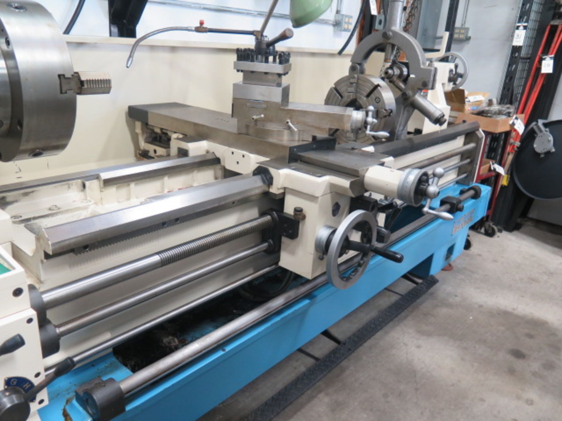 2003 Birmingham mdl. 24-80 24” x 80” Geared Head Gap Bed Lathe s/n 2600202 w/ 30-1400 RPM, 10Hp - Image 3 of 12