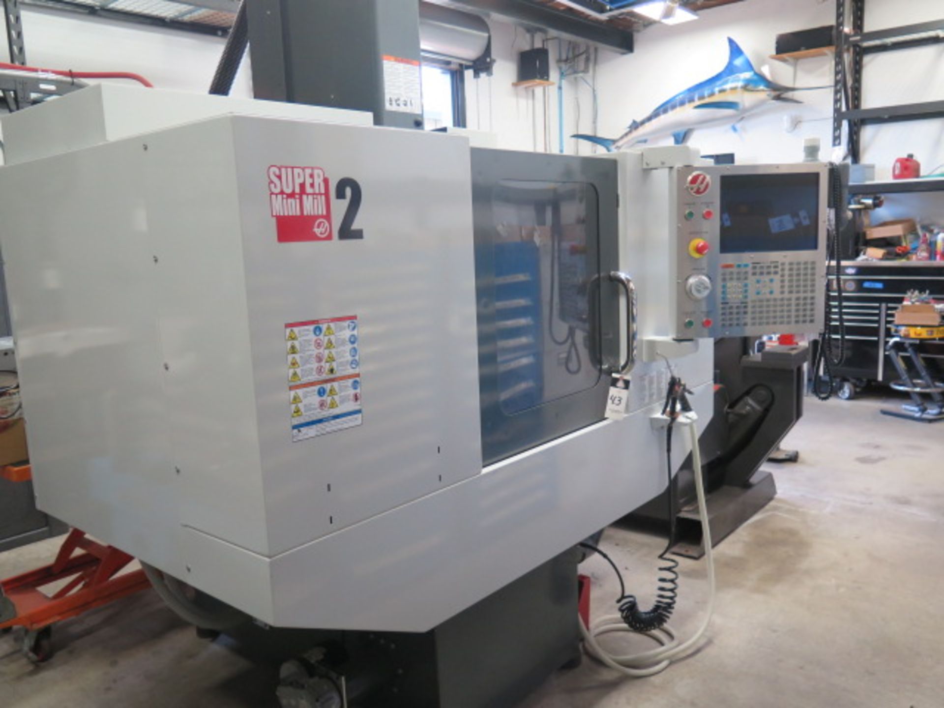 2012 Haas Super Mini Mill 2 4-Axis CNC Vertical Mill s/n 1094547 (NEVER RUN) w/ Haas Controls, 10-