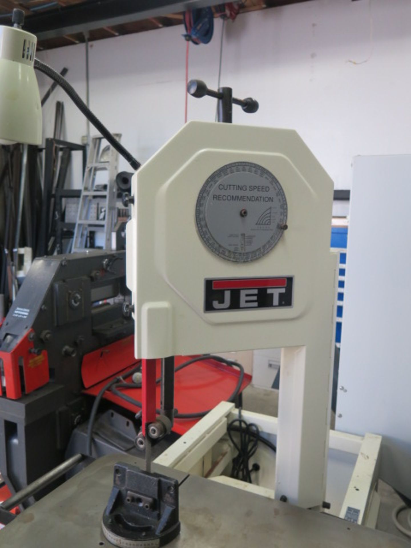 Jet mdl. VSF-14-1 14” Vertical Self Feed Band Saw s/n 80300970 - Image 2 of 6