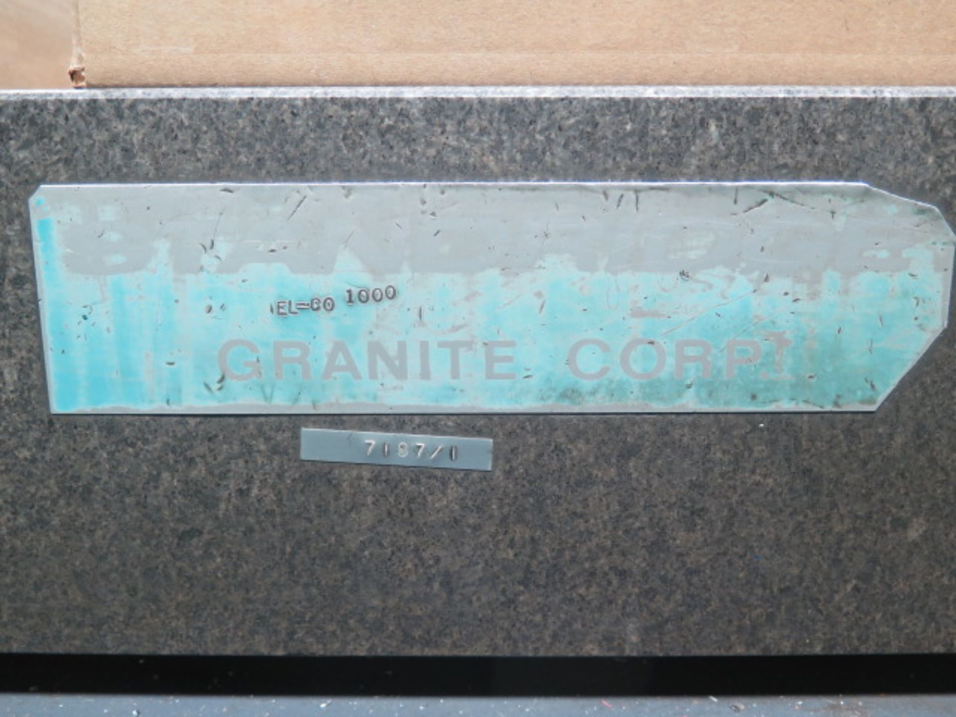 Standridge 36” x 60” x 6 ½” 2-Ledge Granite Surface Plate w/ Stand - Image 2 of 2