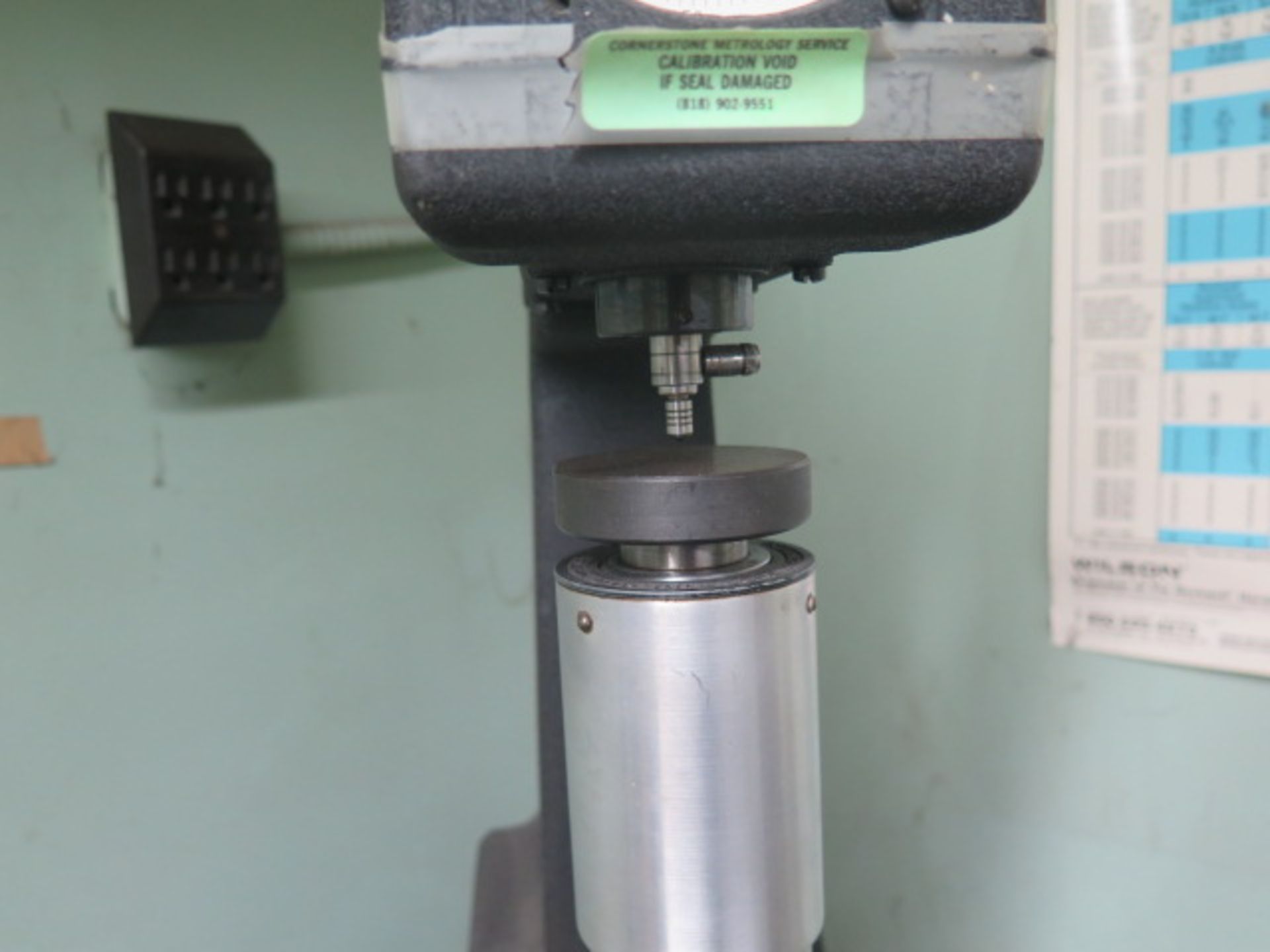 Wilson mdl. 4JR Rockwell Hardness Tester s/n 5203 - Image 3 of 4