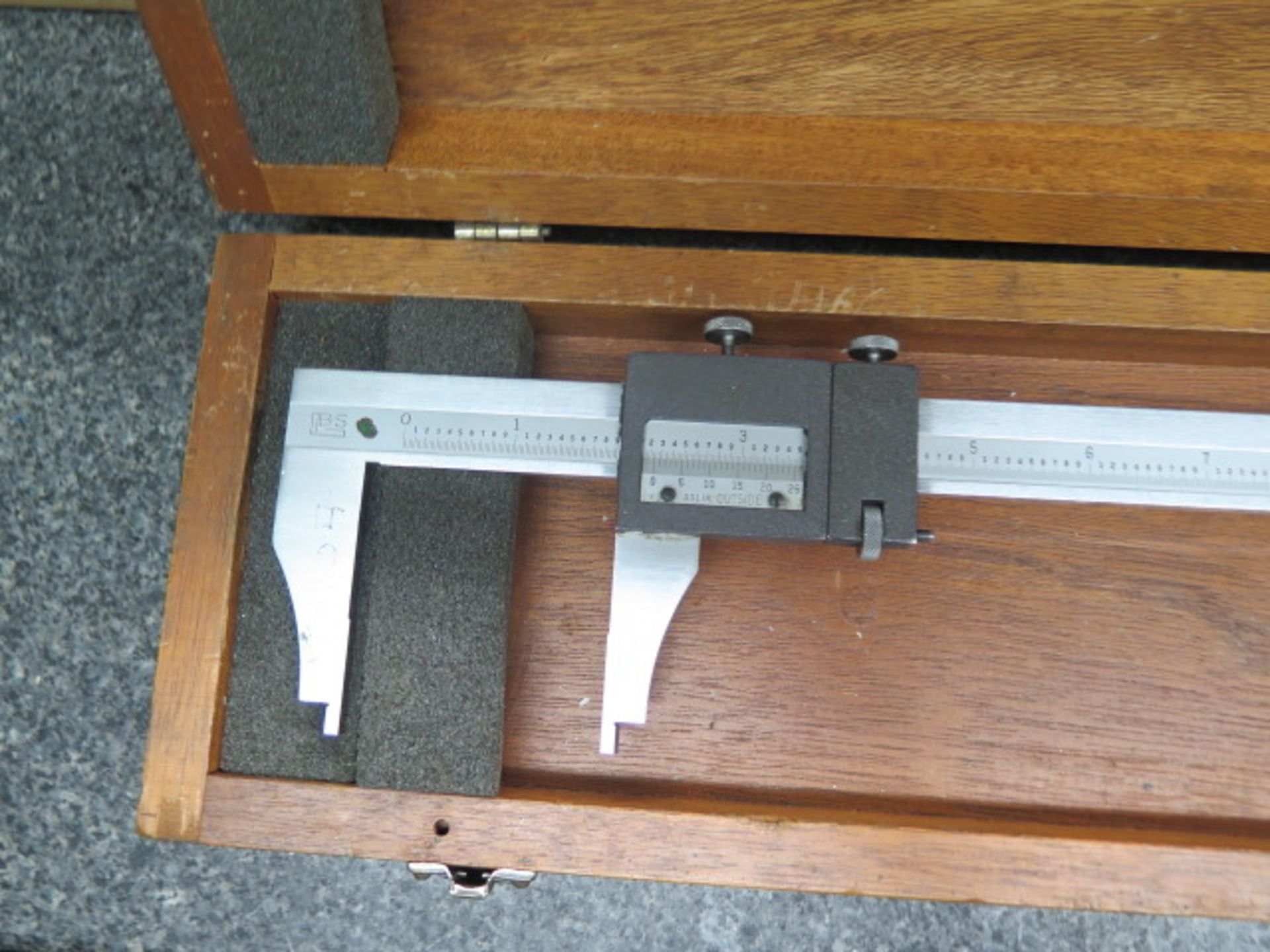 Brown & Sharpe 26” Vernier Caliper and 48" Scale - Image 2 of 2