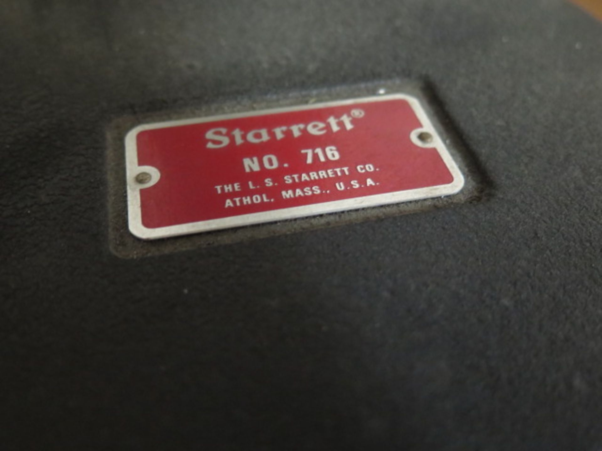 Starrett No. 716 Dial Indicator Tester (MASTER GAGE) - Image 3 of 3