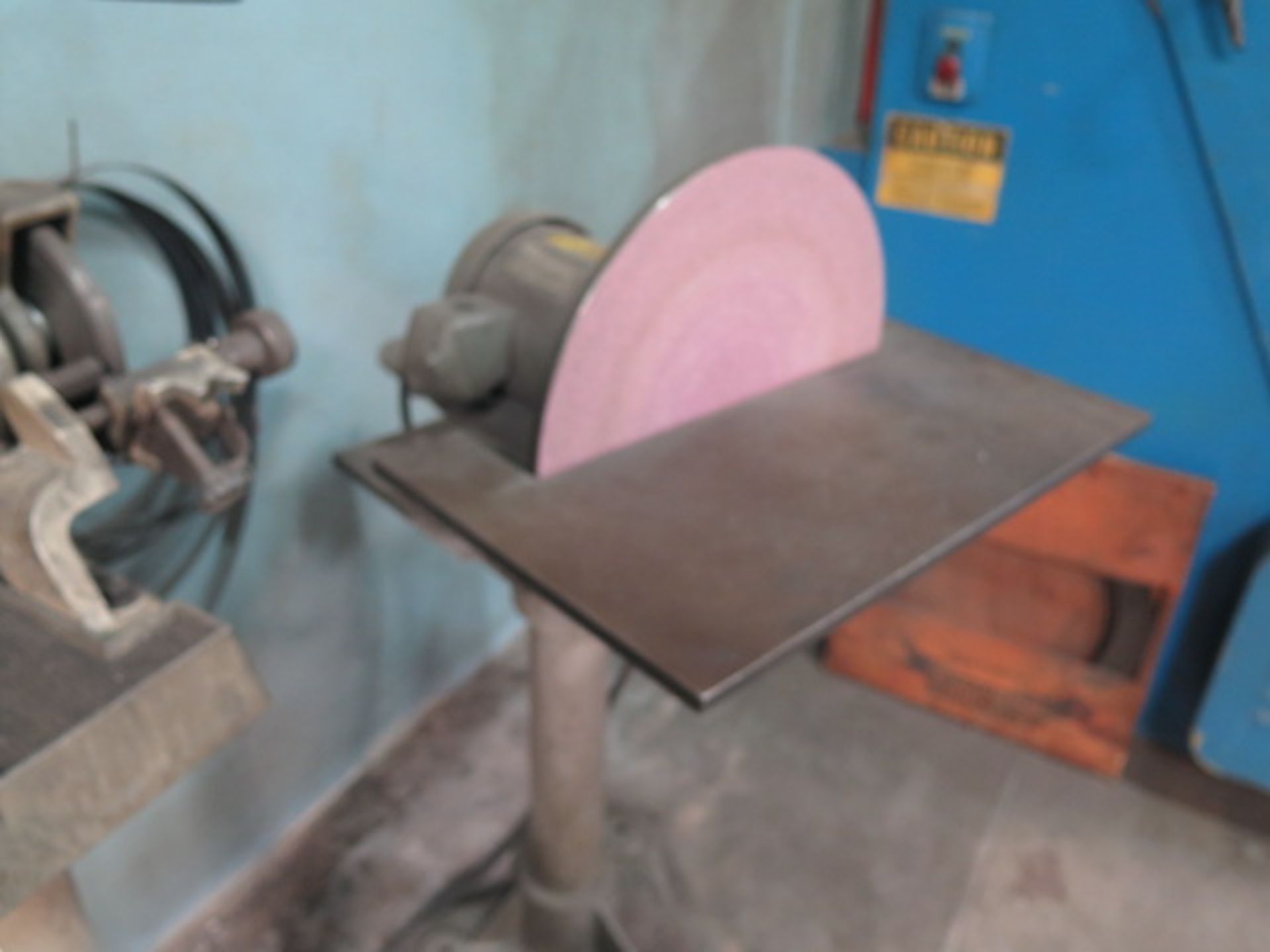 16” Pedestal Disc Sander - Image 2 of 2