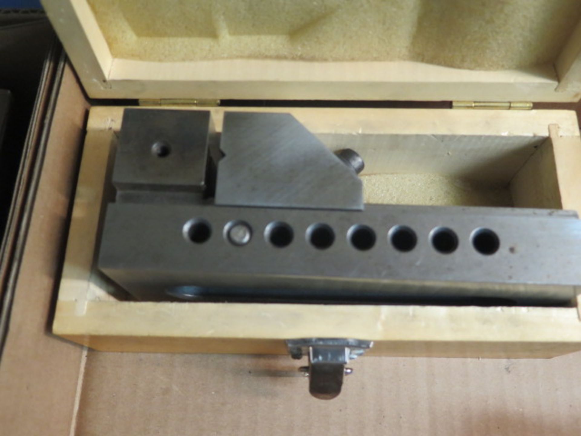 Precision Sine Vise, Precision Machinists Vise, Sine Table and Tooltech Dial Gage - Image 2 of 4