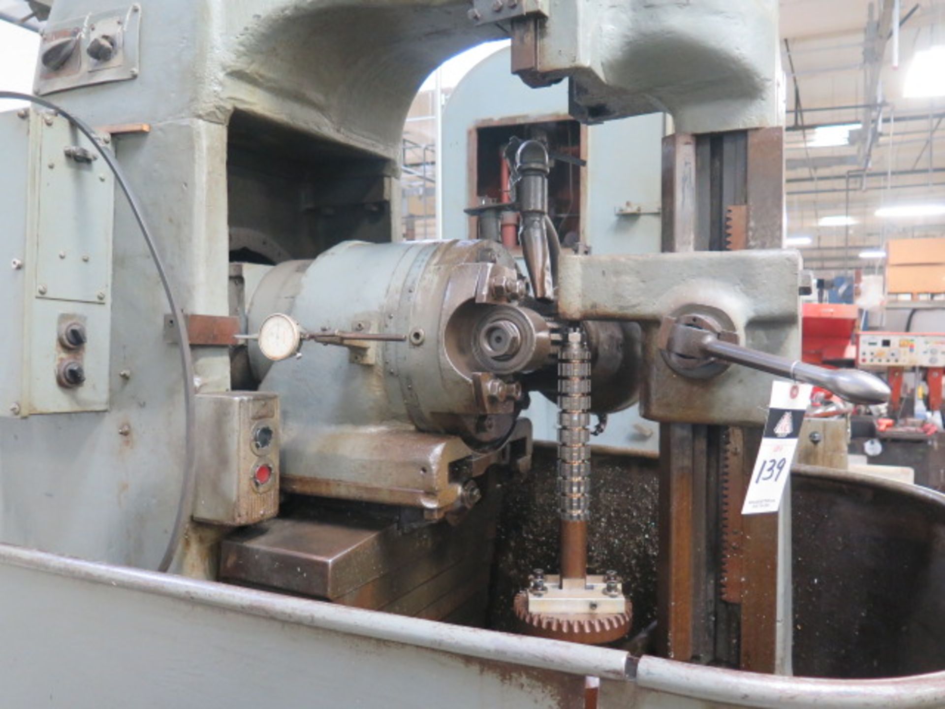 Cleveland "Rigidhobber" mdl. 140 Vertical Gear Hobbing Machine s/n 1433-3120 - Image 3 of 8